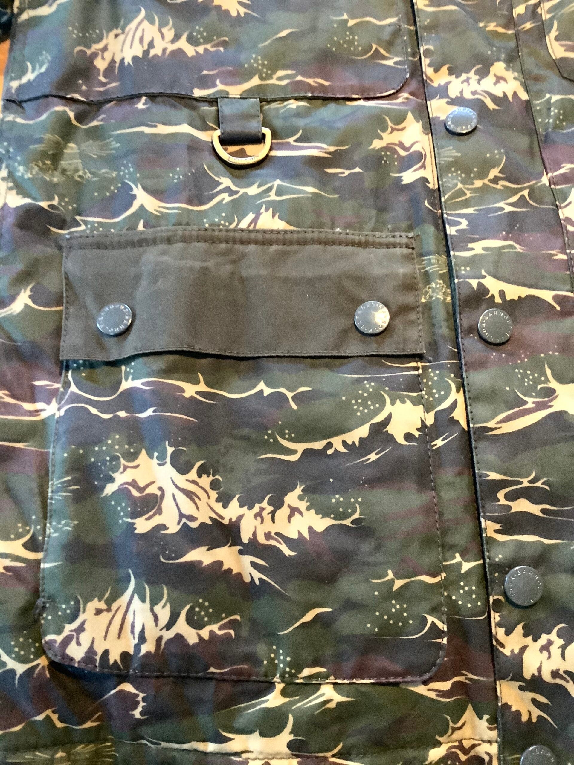 Barbour Mountaineering Brantmoto Wax Jacket size Large