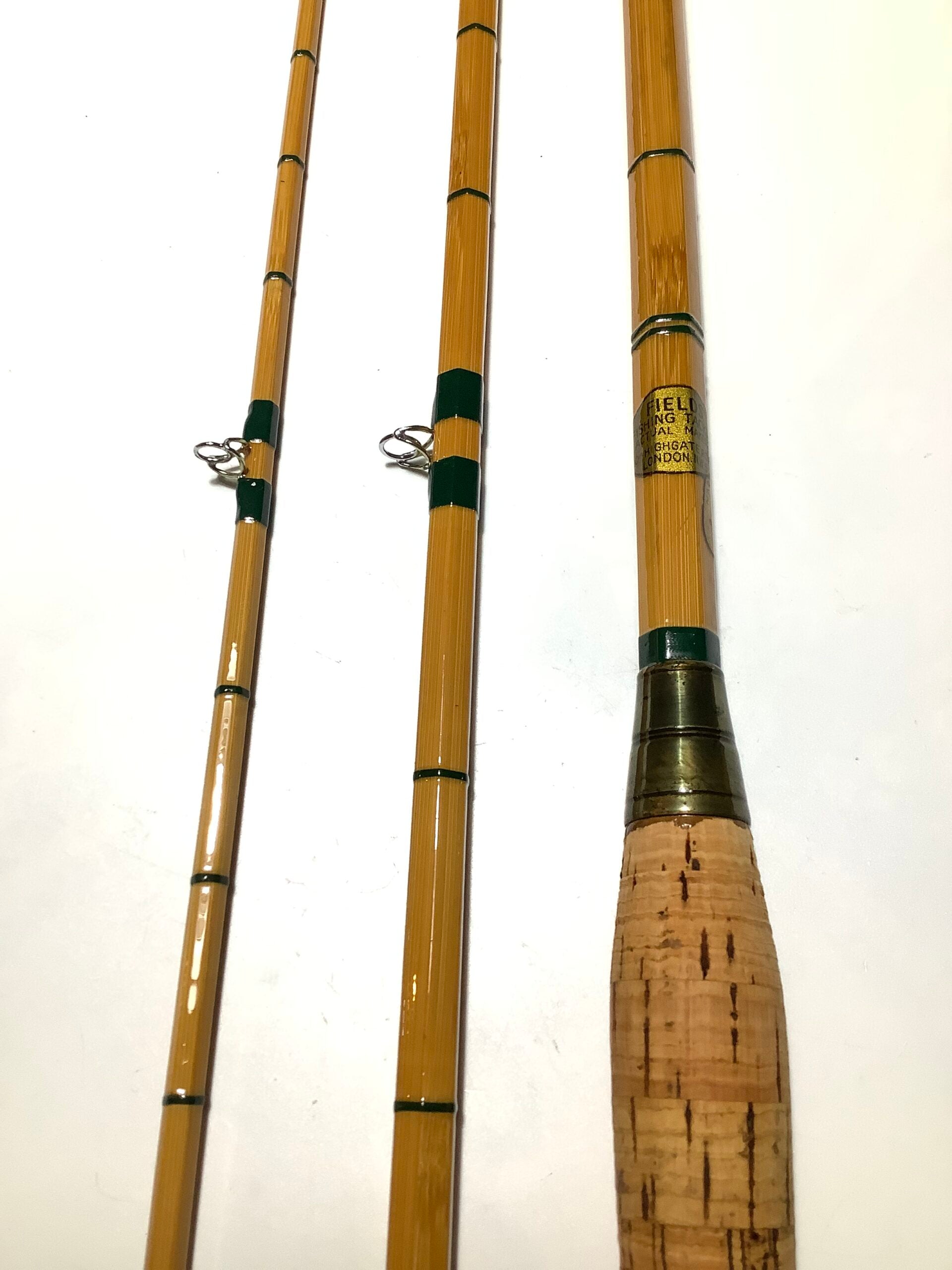 Scarce Allcocks Co “ECLIPSE” Built Cane Float Rod