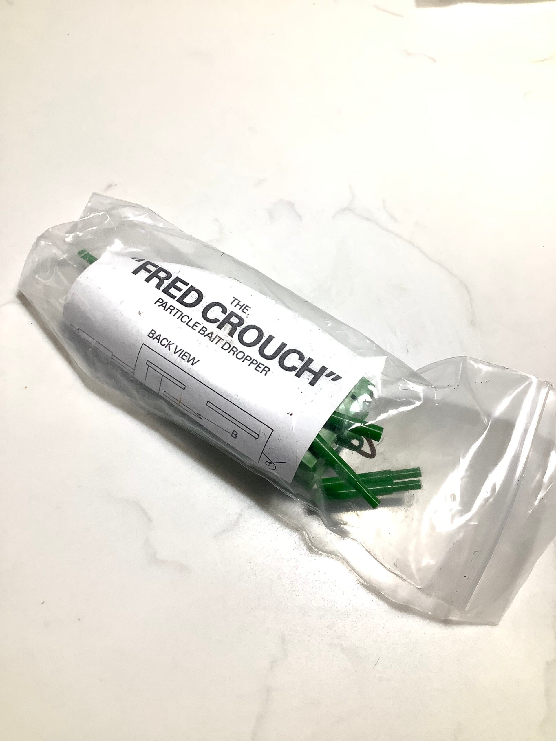 New unused FRED CROUCH Bait Dropper