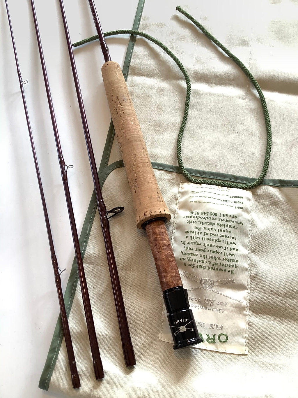 Orvis Superfine Full Flex 4 piece 7ft Traveller Fly Rod