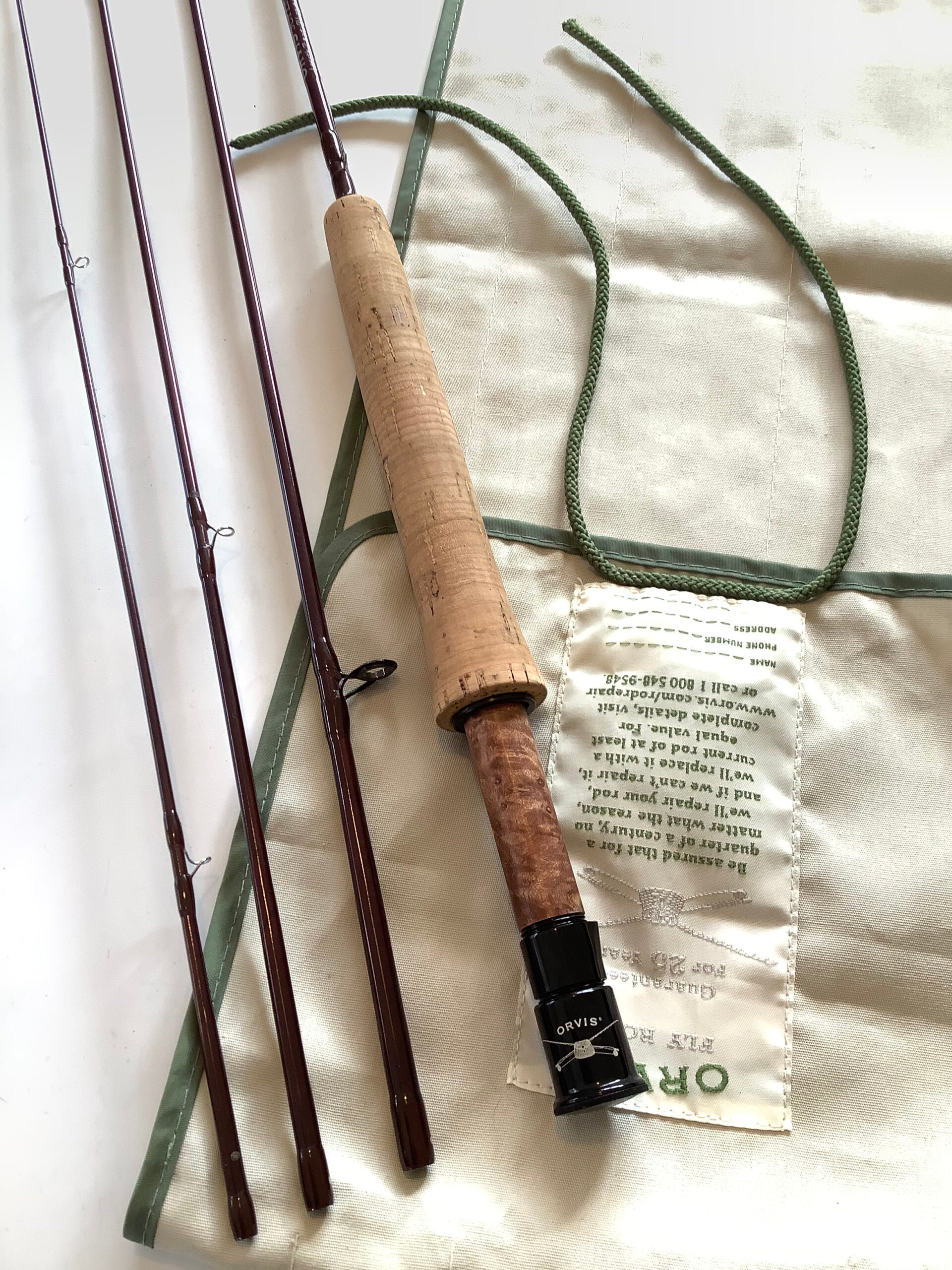 Orvis Superfine Full Flex 4 piece 7ft Traveller Fly Rod