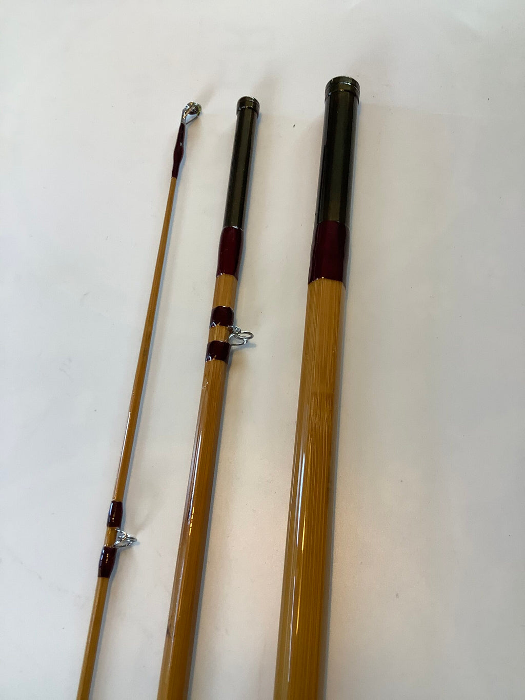 B.James “ Olympic” built cane rod 11ft in excellent fully restored condition