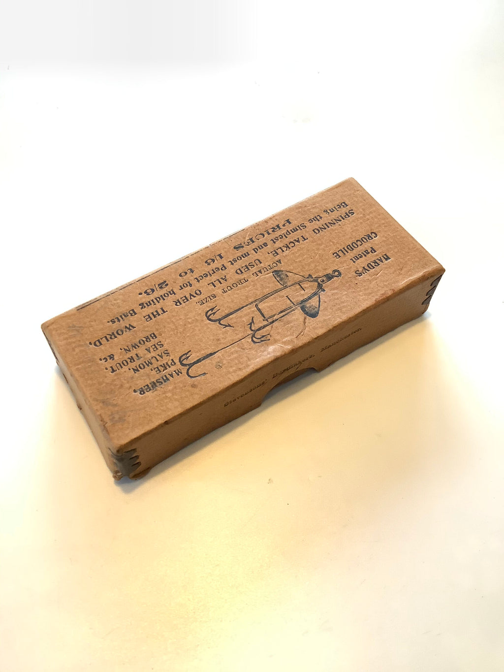 Antique Hardy Bros “ Crocodile” Bait lure unused.