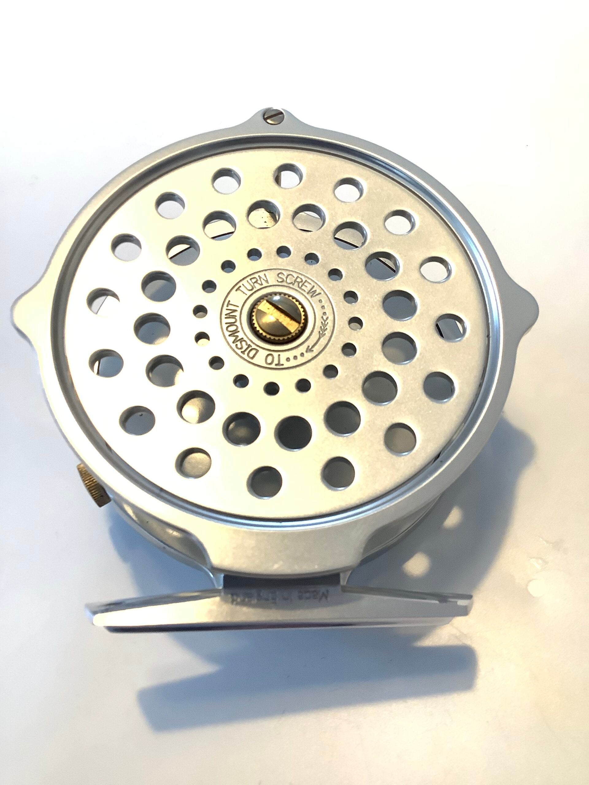 New mint a Hardy Bros Heritage Bougle 31/2” Fly Reel