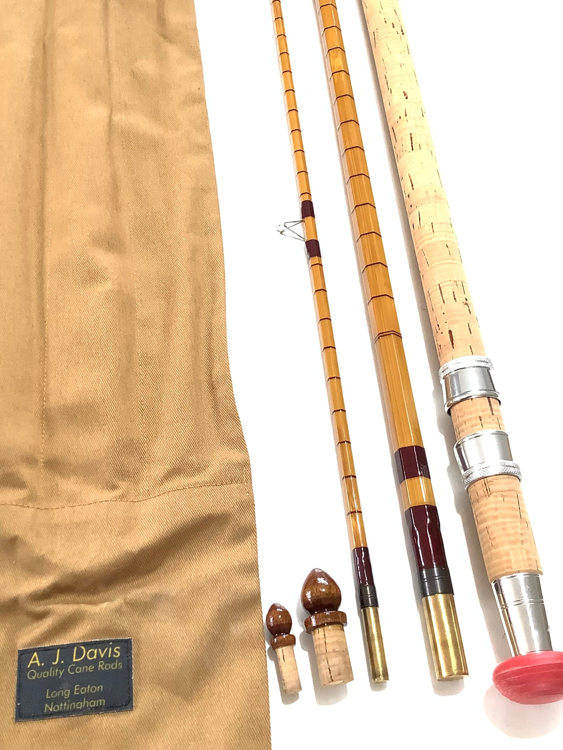 NEW Andrew Davies “ Peter Tombleson” built cane Float Rod 12ft