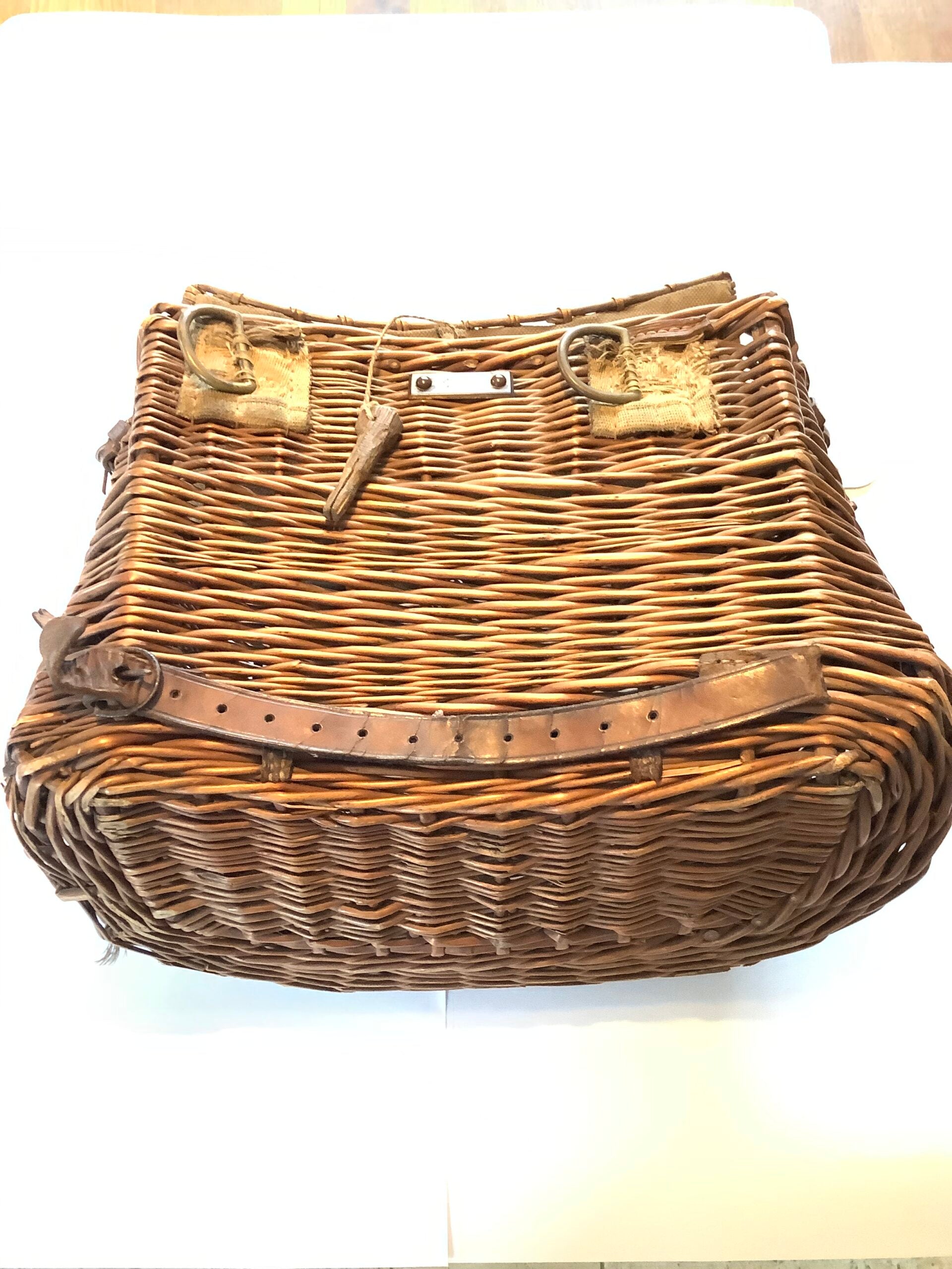 Antique Hardy Bros “ New Perfect” Fisherman’s  Creel