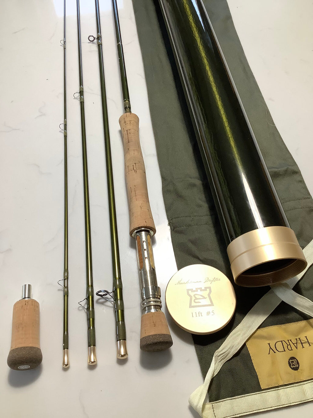 Hardy Bros MARKSMAN DRIFTER 11ft #5 Fly Rod