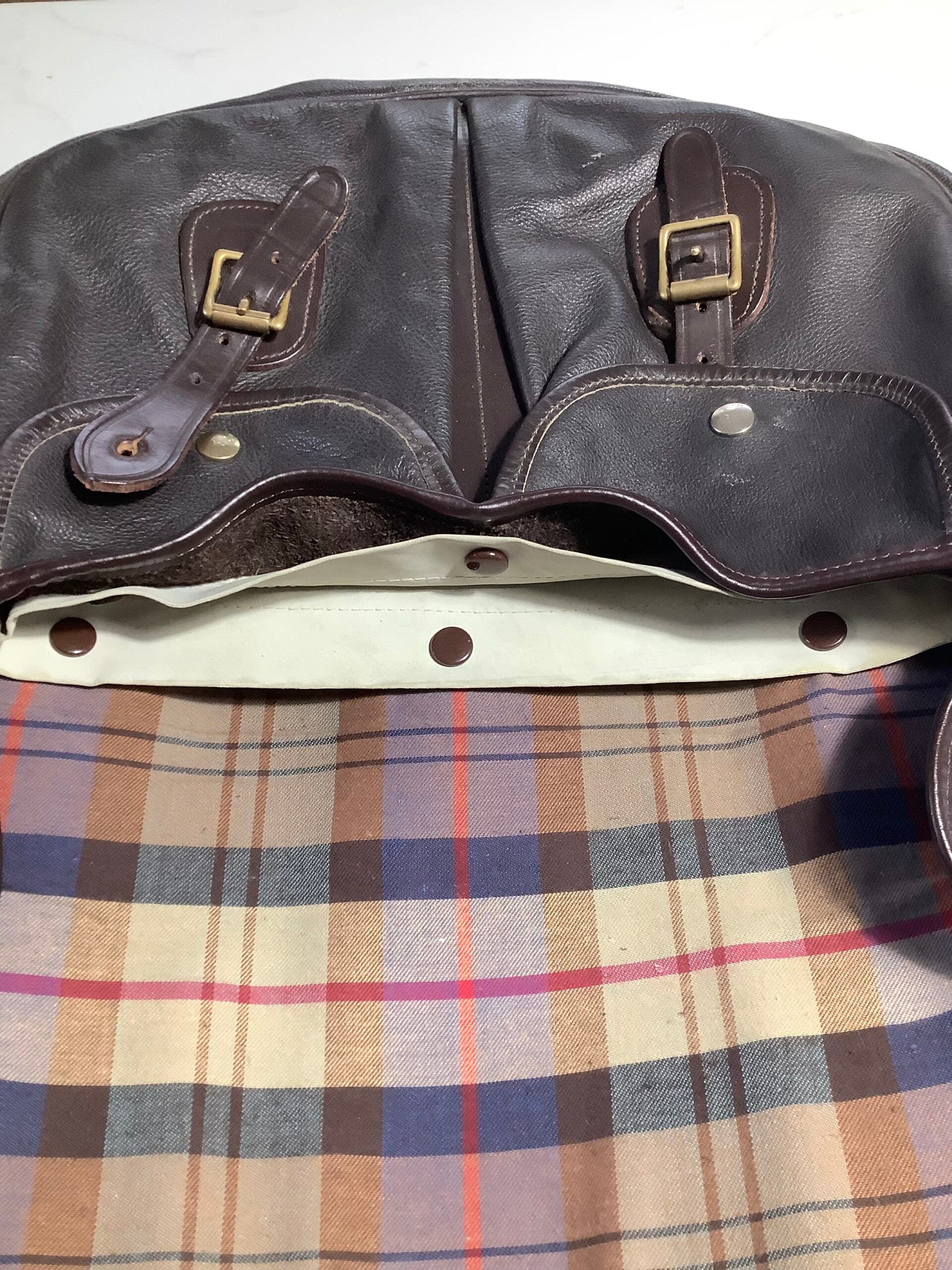 Leather ORVIS Fishermans Hold-all Bag