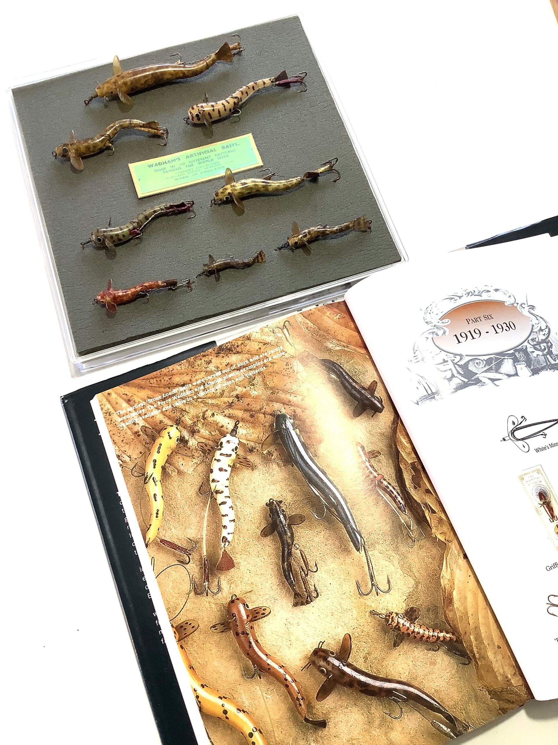 Antique Collection of PERCY WADHAMS “ Stone Loach “ Early carved Horn Versions