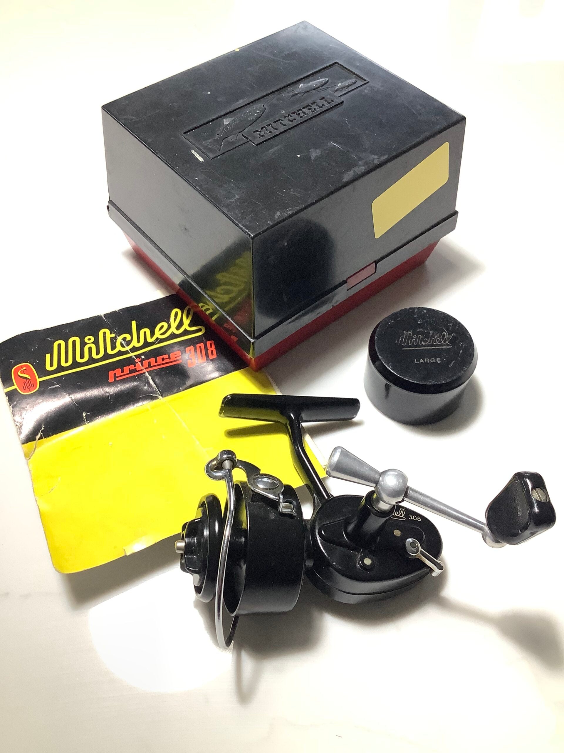 Vintage Boxed Mitchell 308 Fixed spool Reel