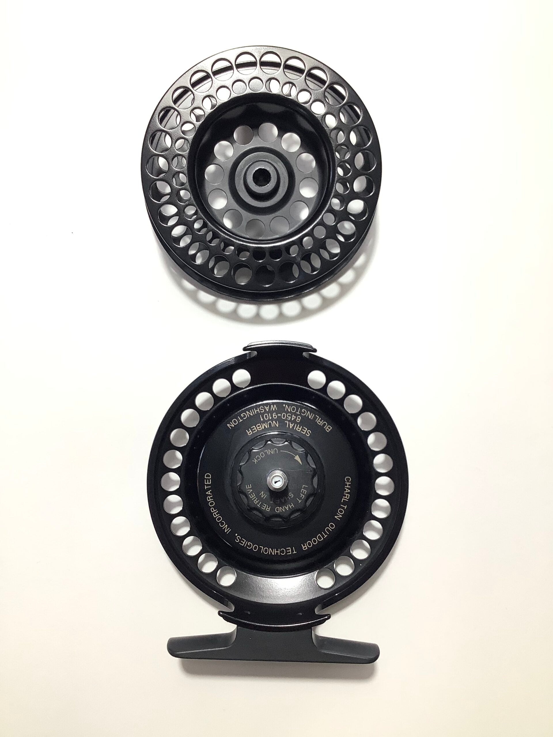 Rare CHARLTON OUTDOOR TECHNOLOGIES,INC Model 8450C Large Arbor Configurable Reel System