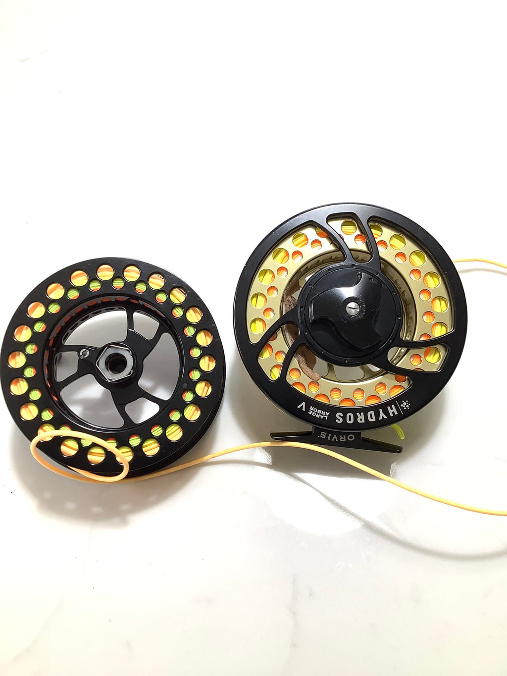 ORVIS HYDROS Large Arbor V Salmon Fly Reel + Spool RIO Line