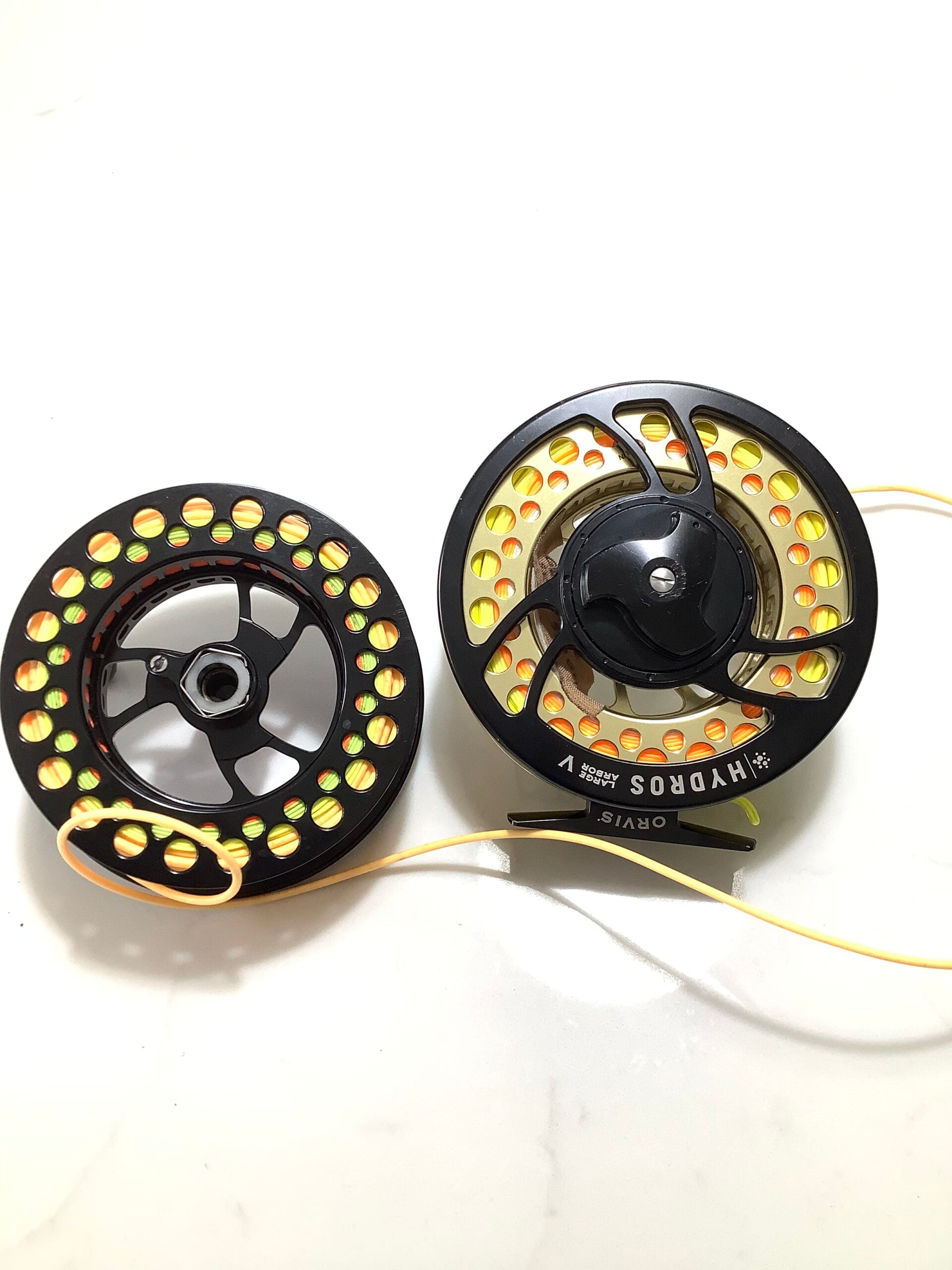 ORVIS HYDROS Large Arbor V Salmon Fly Reel + Spool RIO Line