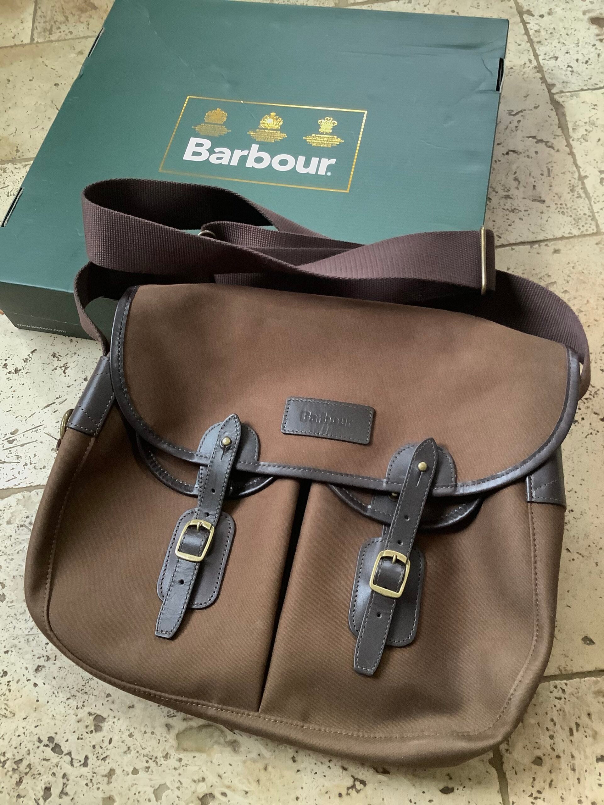 BARBOUR as new Fishermans Bag