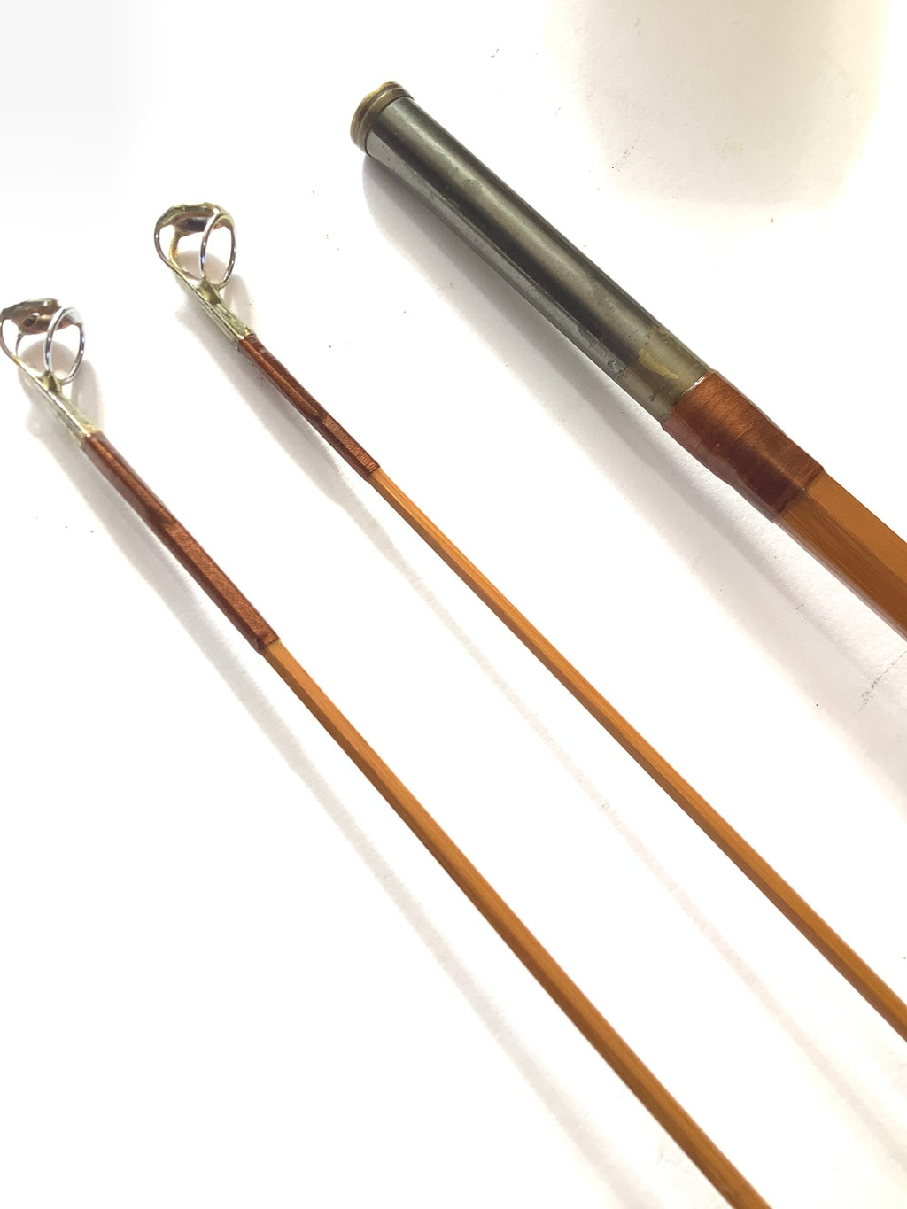Scarce ALLCOCK Co 10FT CARP/AVON Two tips Built Cane Rod