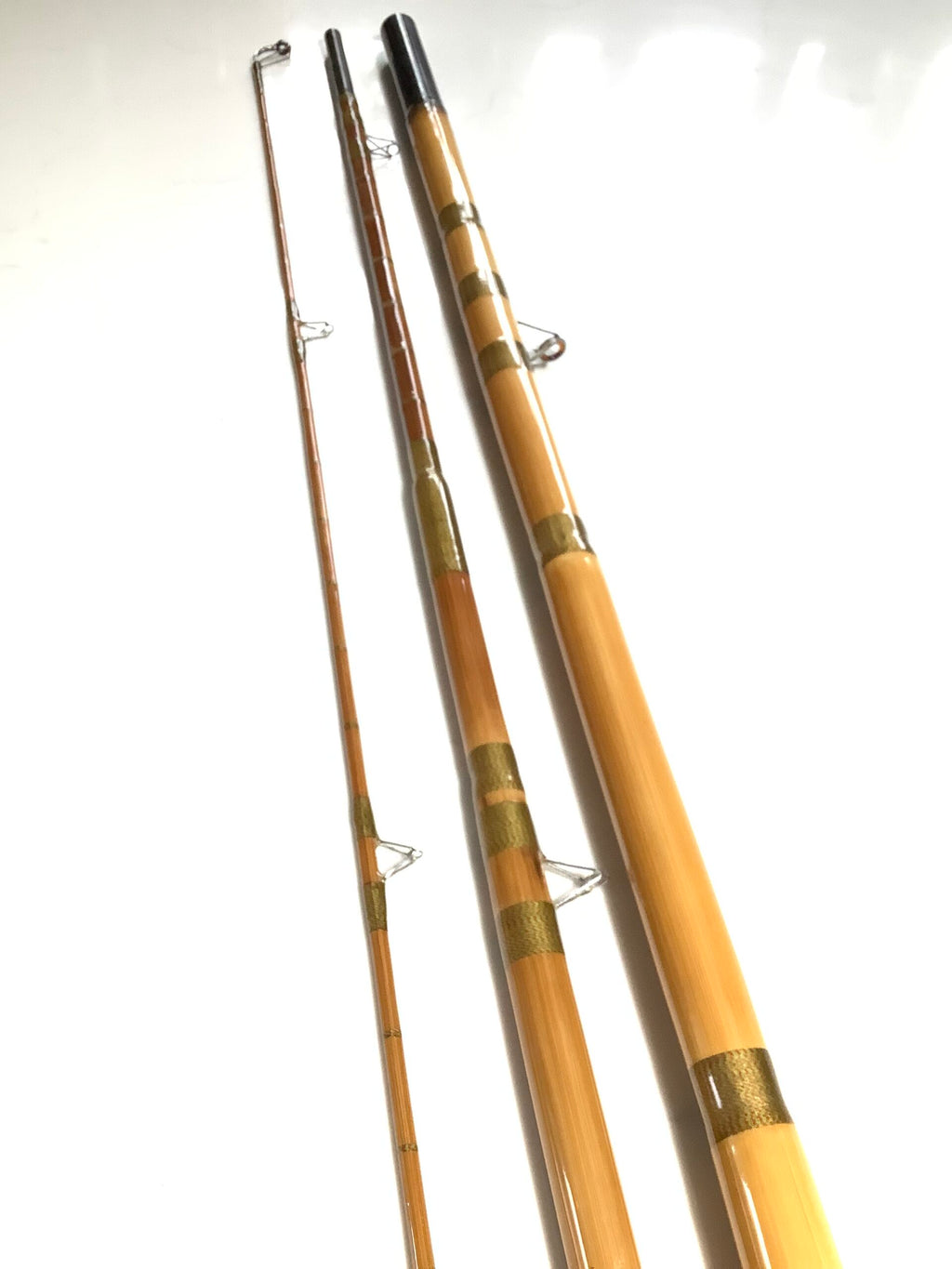 Beautifully restored by Jason White Golden Scale Club 12ft Sealey Match Rod