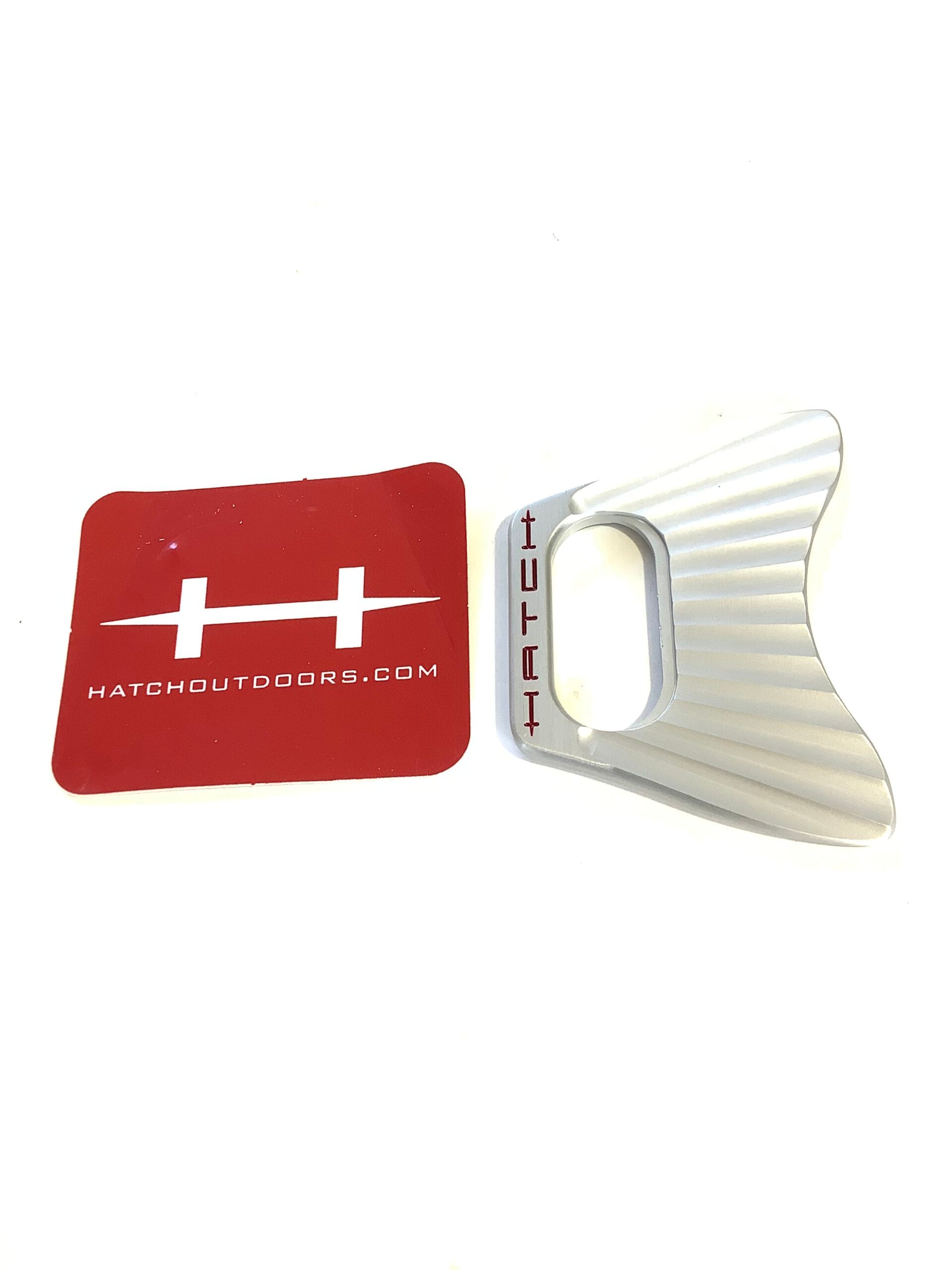 Rare First release limited edition HATCH Fly Reels FISH TAIL BOTTLE OPENER