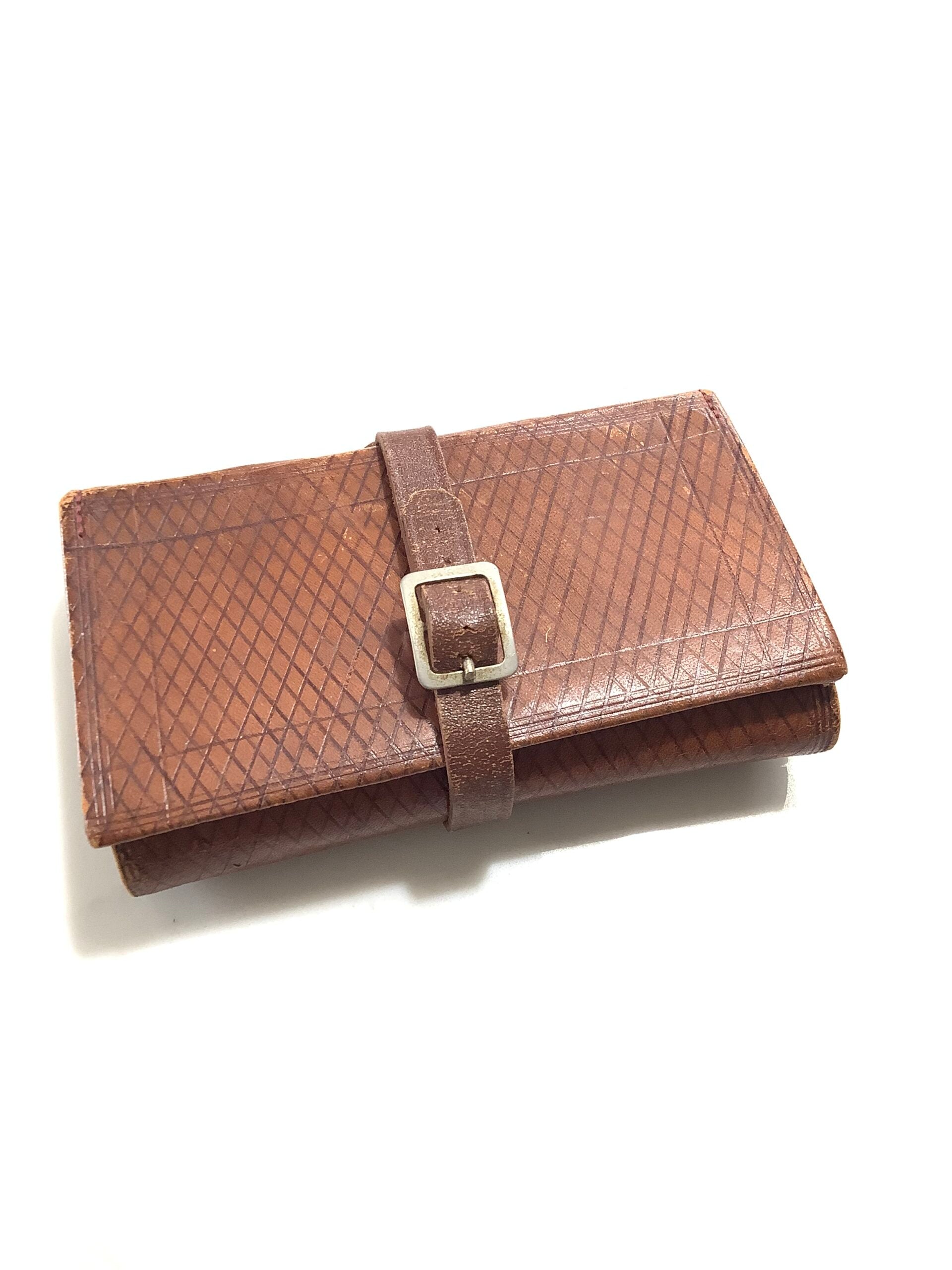 Superb condition Antique A&amp;N Trout Fishers Fly Wallet