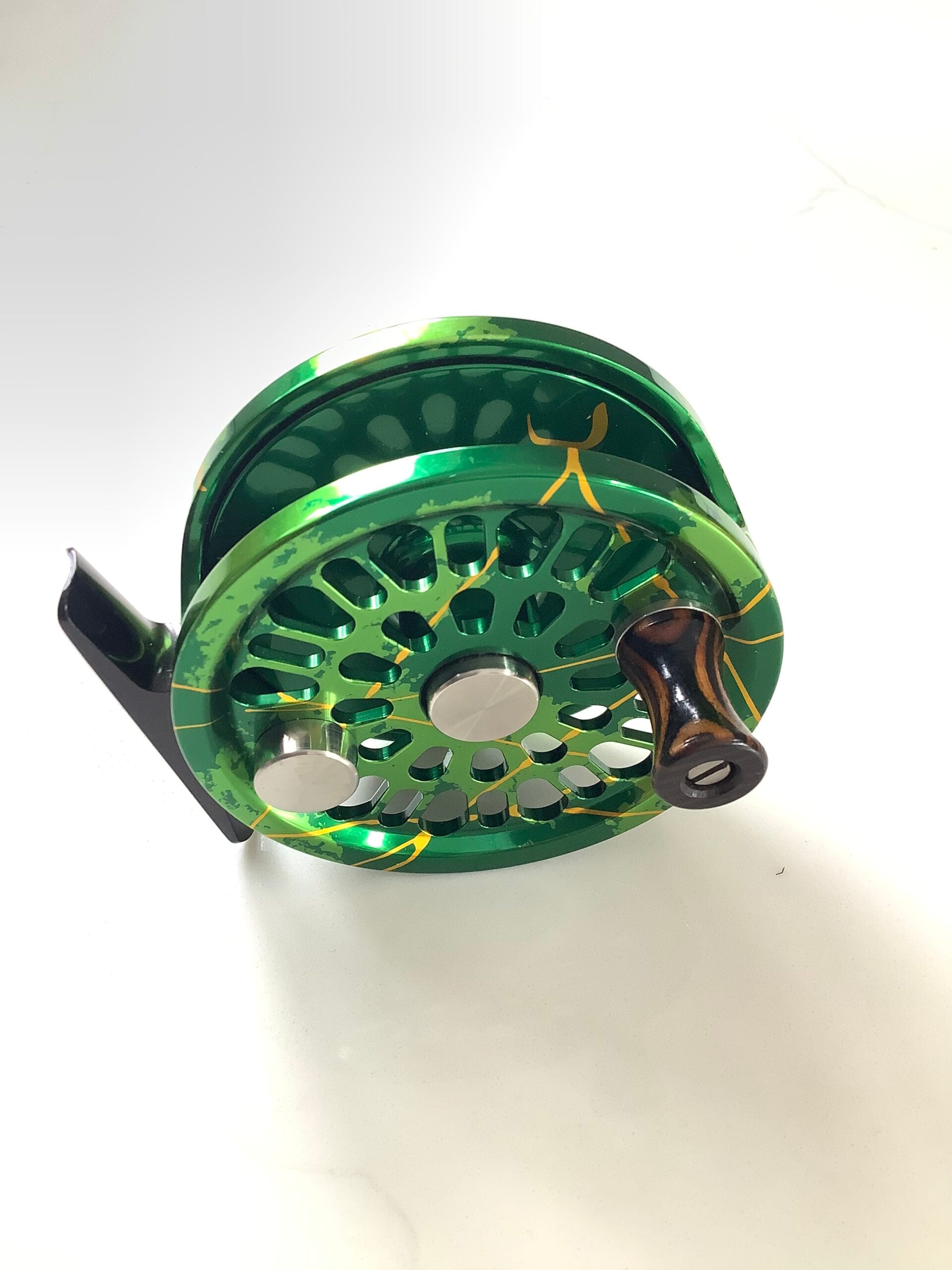 ABEL No.1 Rare Artistic Graphic Design Fly Reel