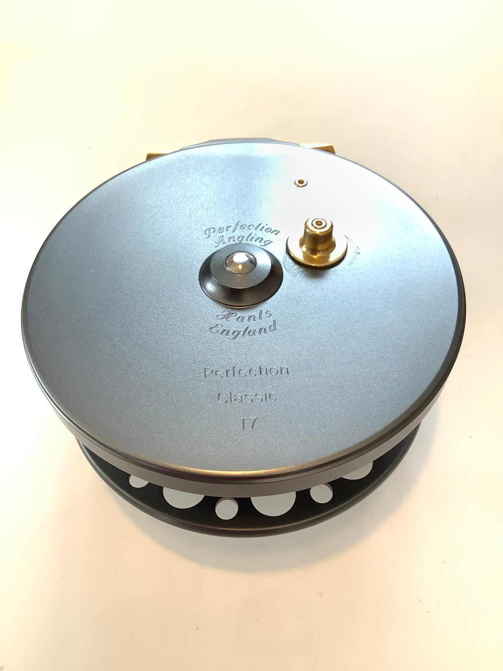 New Garry Mills “ Classic Perfection “ T7 4 1/2” Centrepin Reel