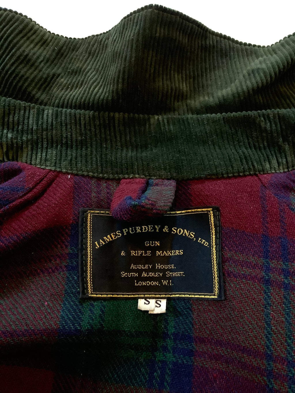 Rare Vintage James Purdey Sons Waxed Jacket