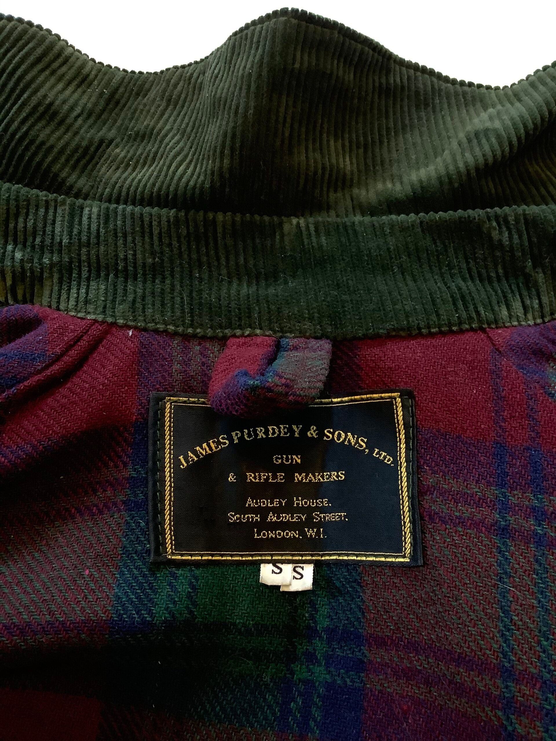 Rare Vintage James Purdey Sons Waxed Jacket