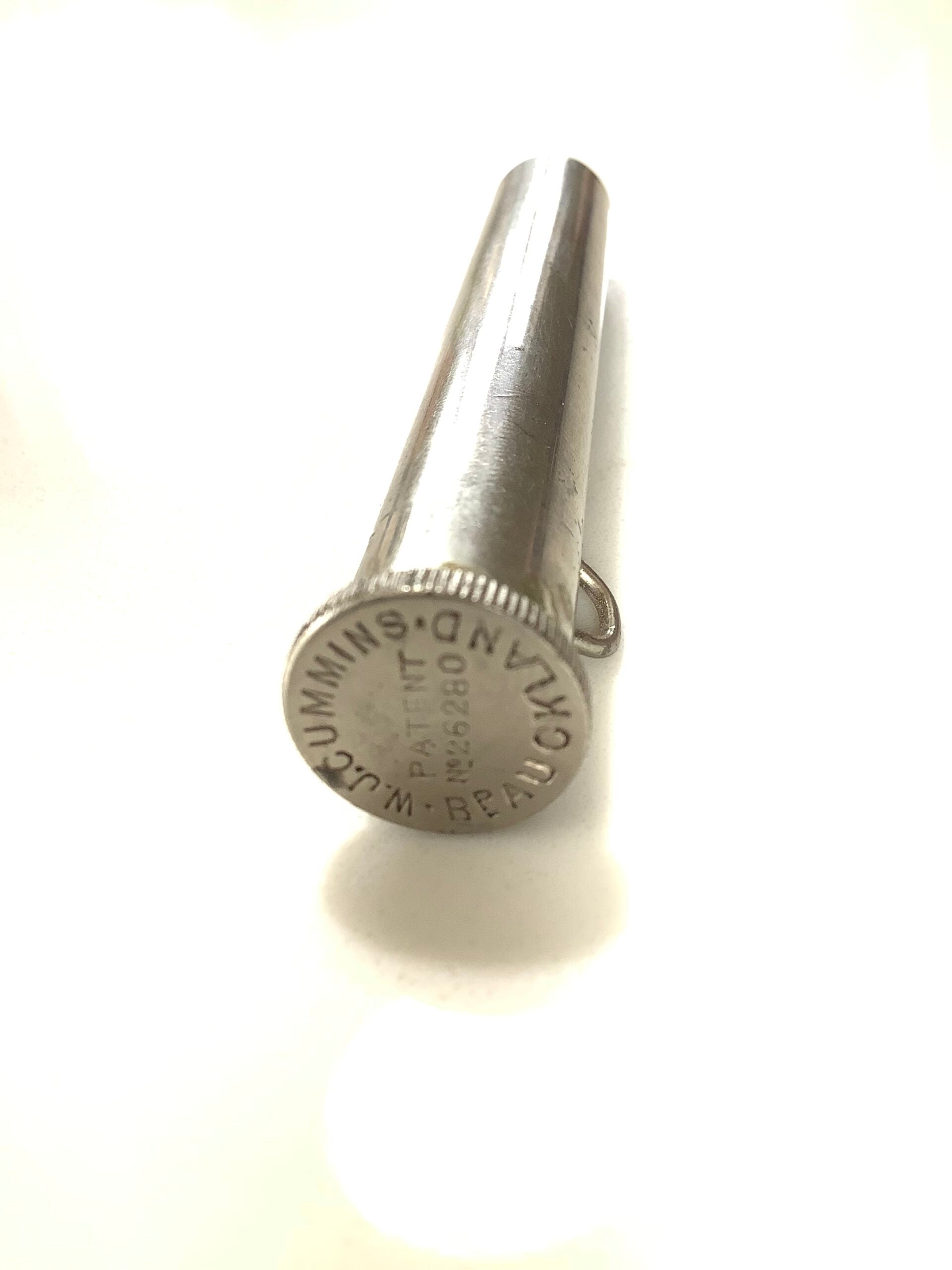 Rare Antique CUMMINS Fisherman’s Pocket Oiler