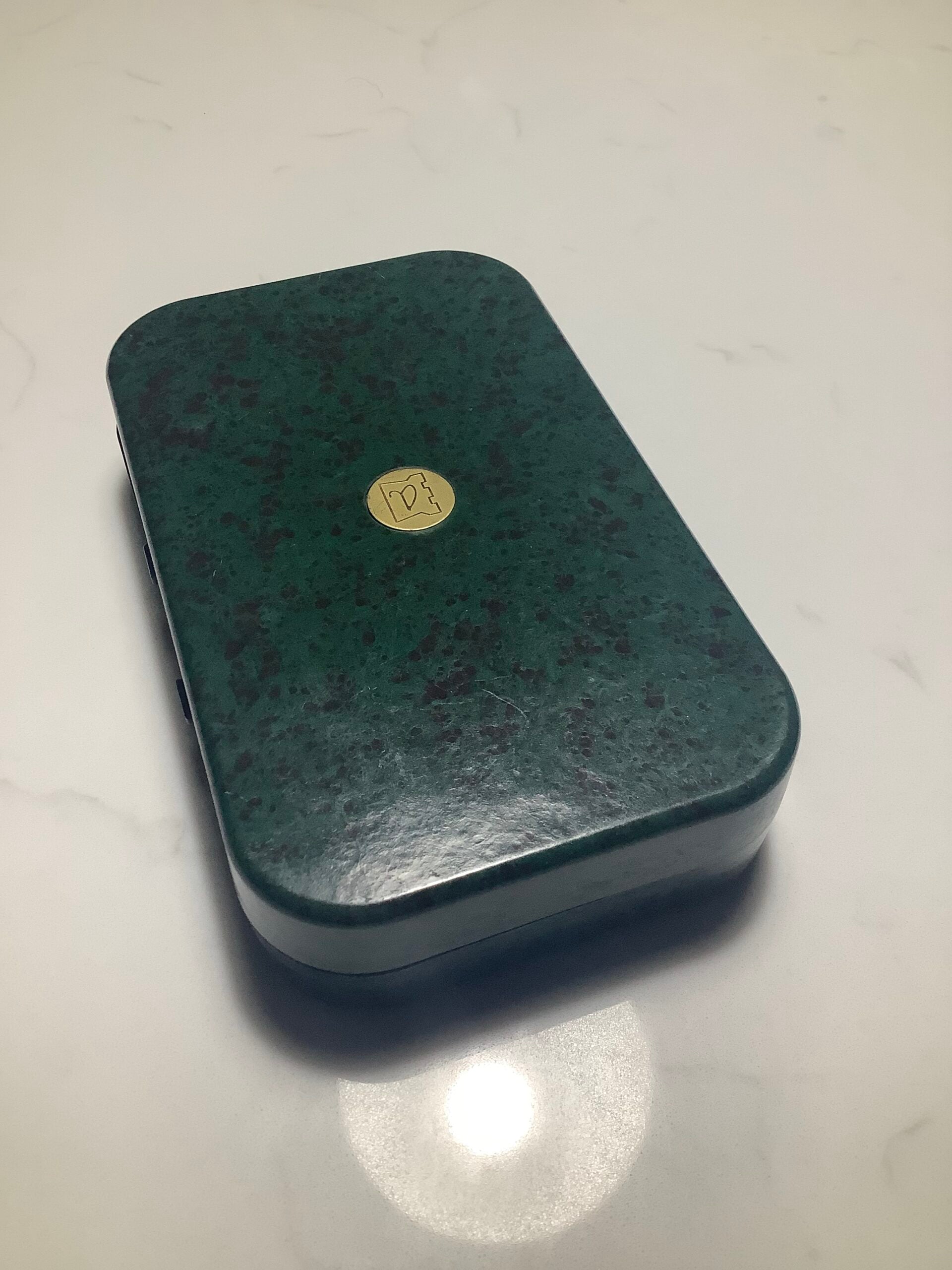 Hardy Bros GREEN NERODA Fly Box