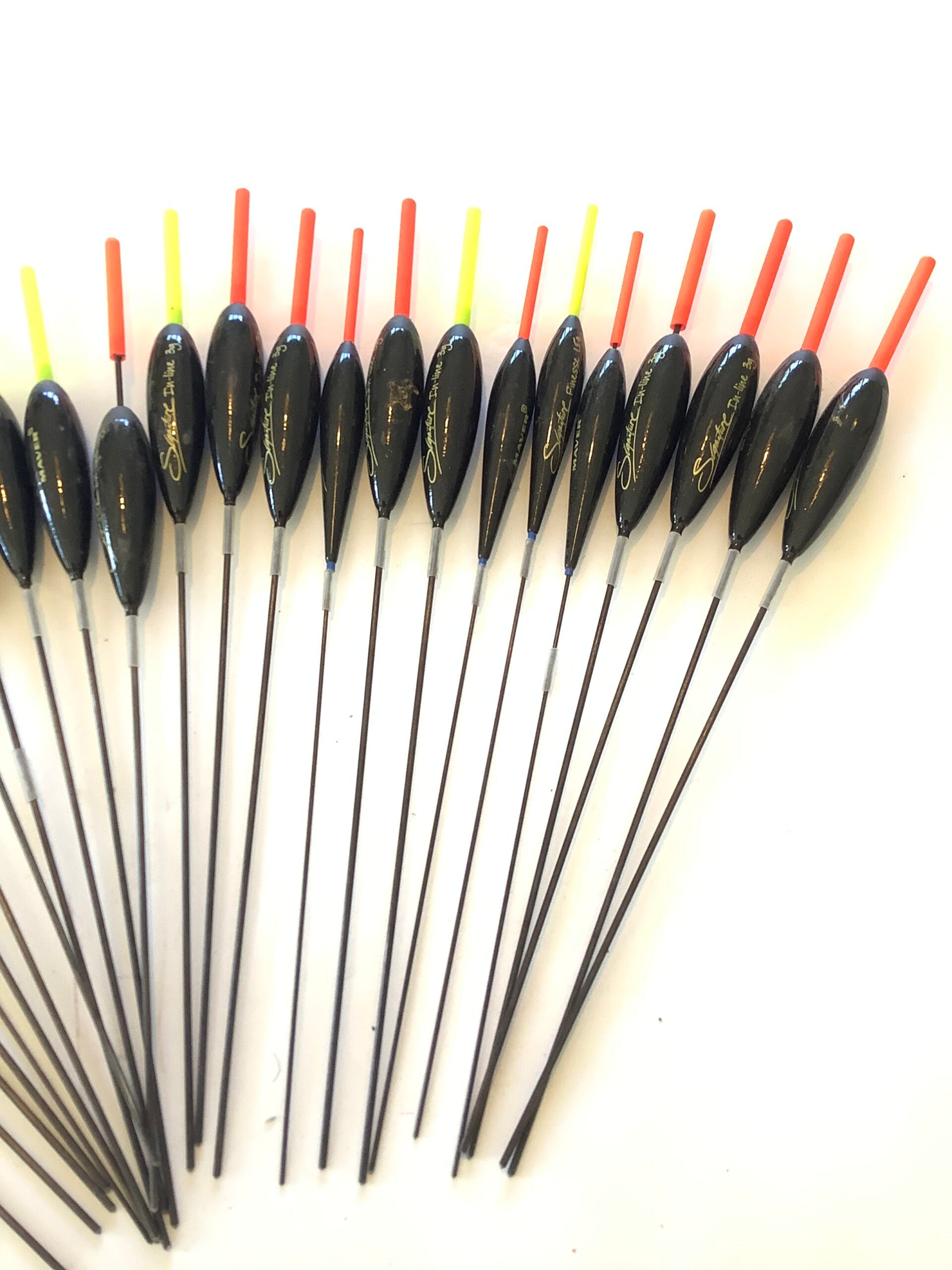 A Collection of New Unused Maver Signature Floats