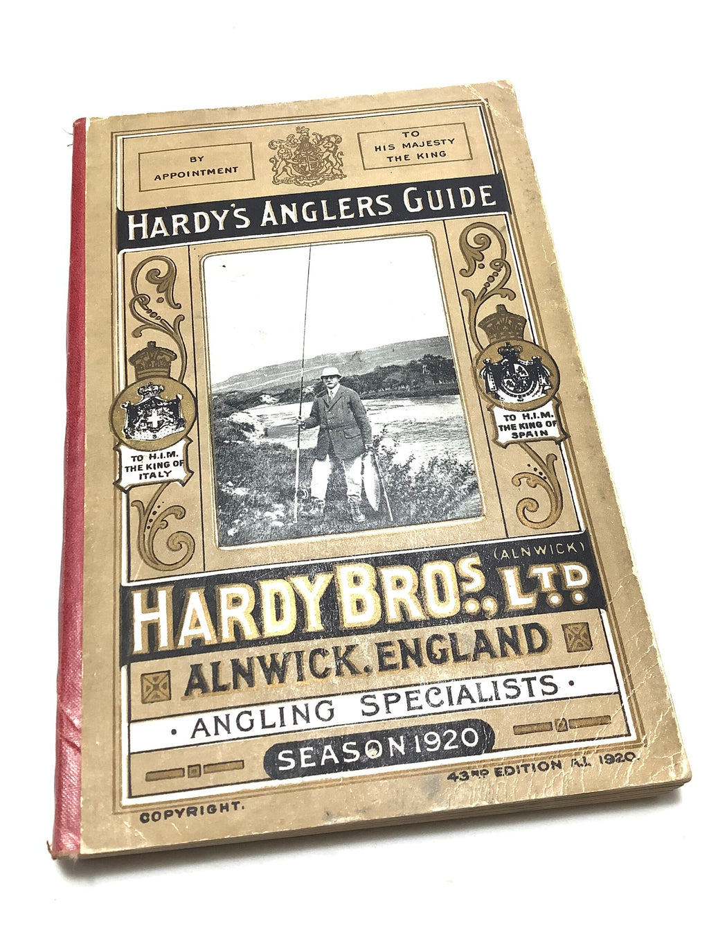 Excellent condition Antique 1920 HARDY BROS ANGERS GUIDE