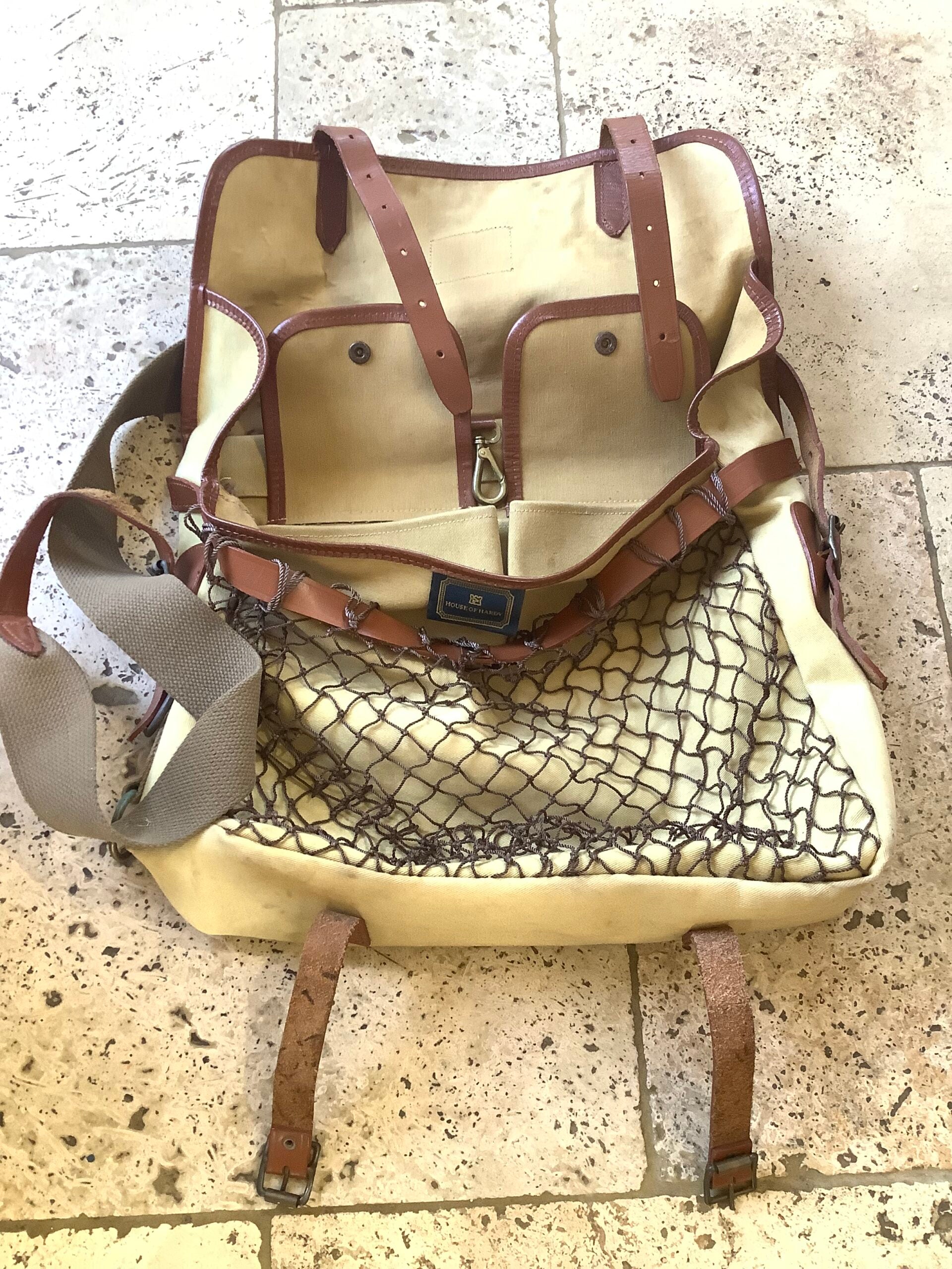 HARDY BROS TROUT FISHERMANS BAG/HOLD-ALL