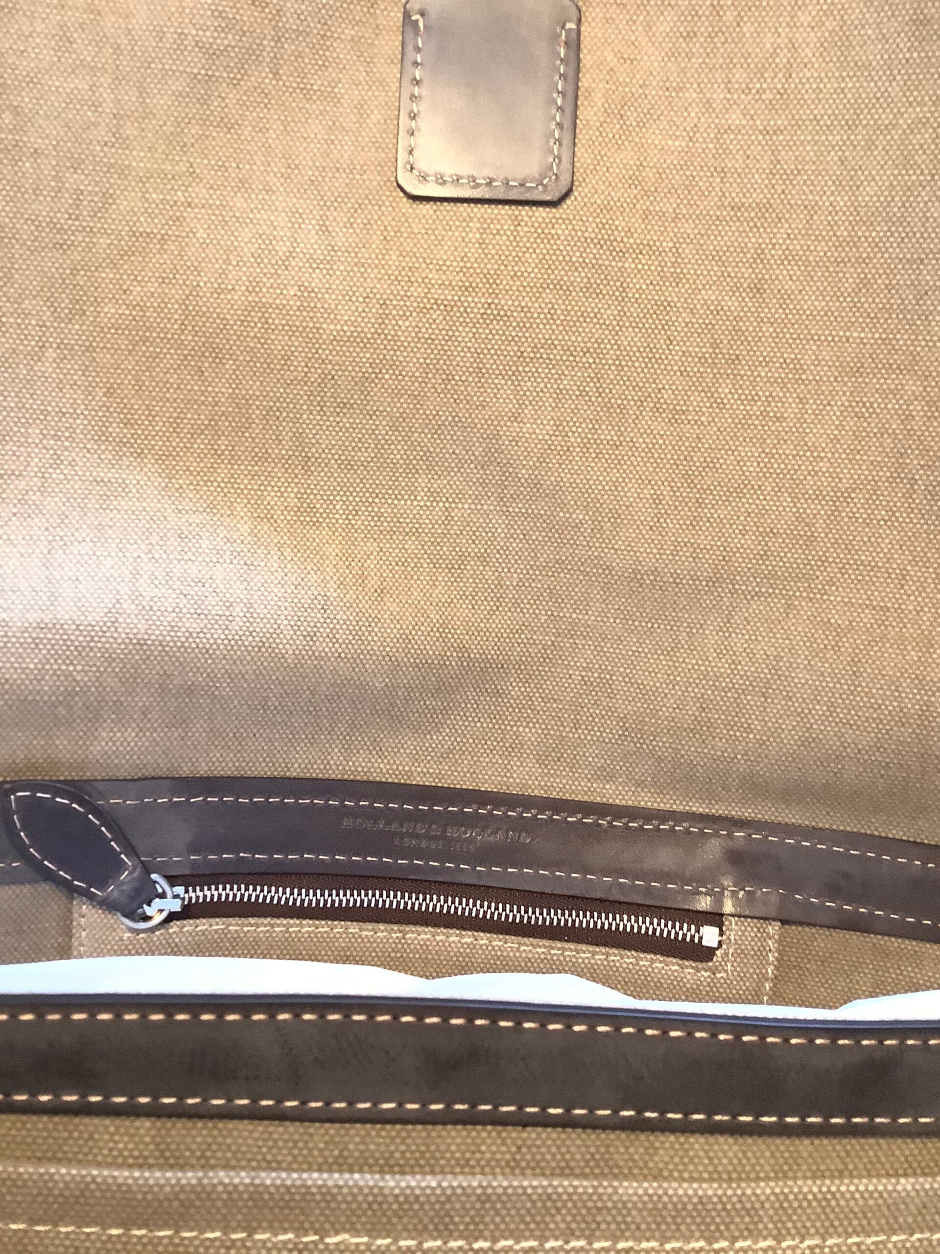 Rare Holland Holland of London “Fisherman” Bag