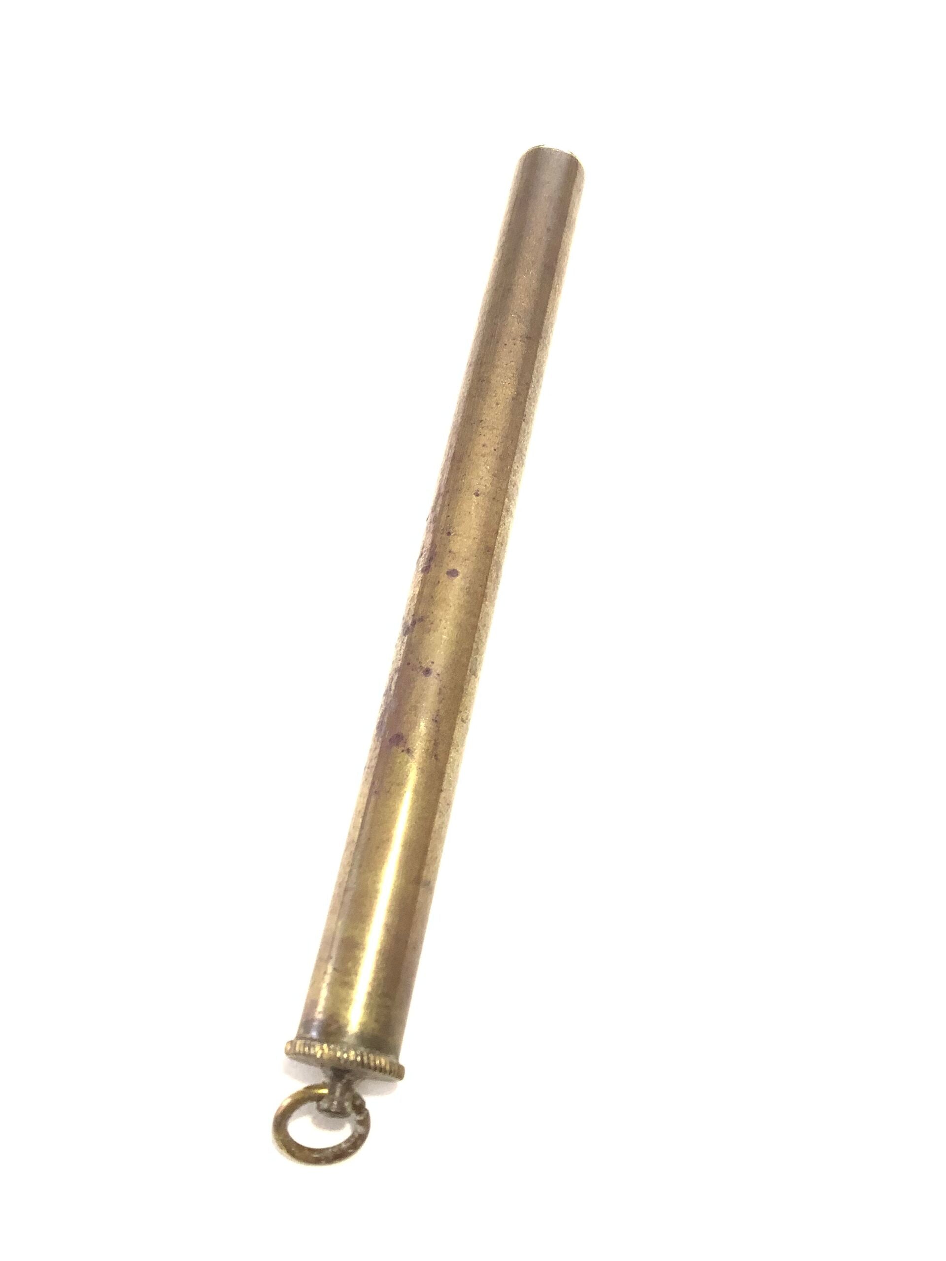 Antique Hardy Bros Brass Thermometer