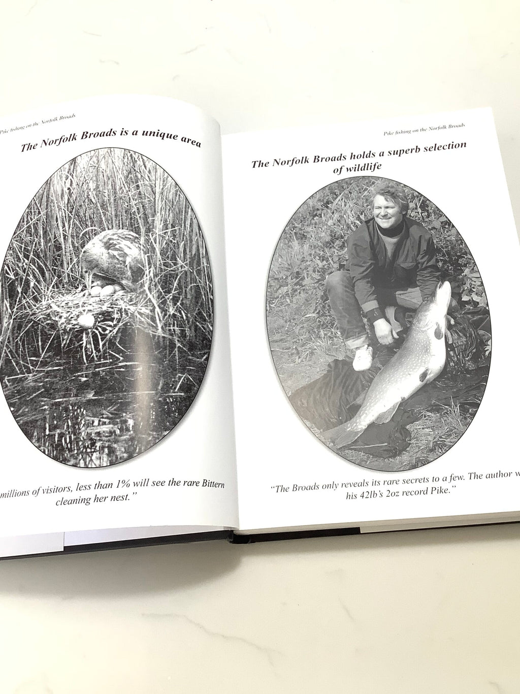 PIKE FISHING on the NORFOLK BROADS By Derrick Amies Signed Edition