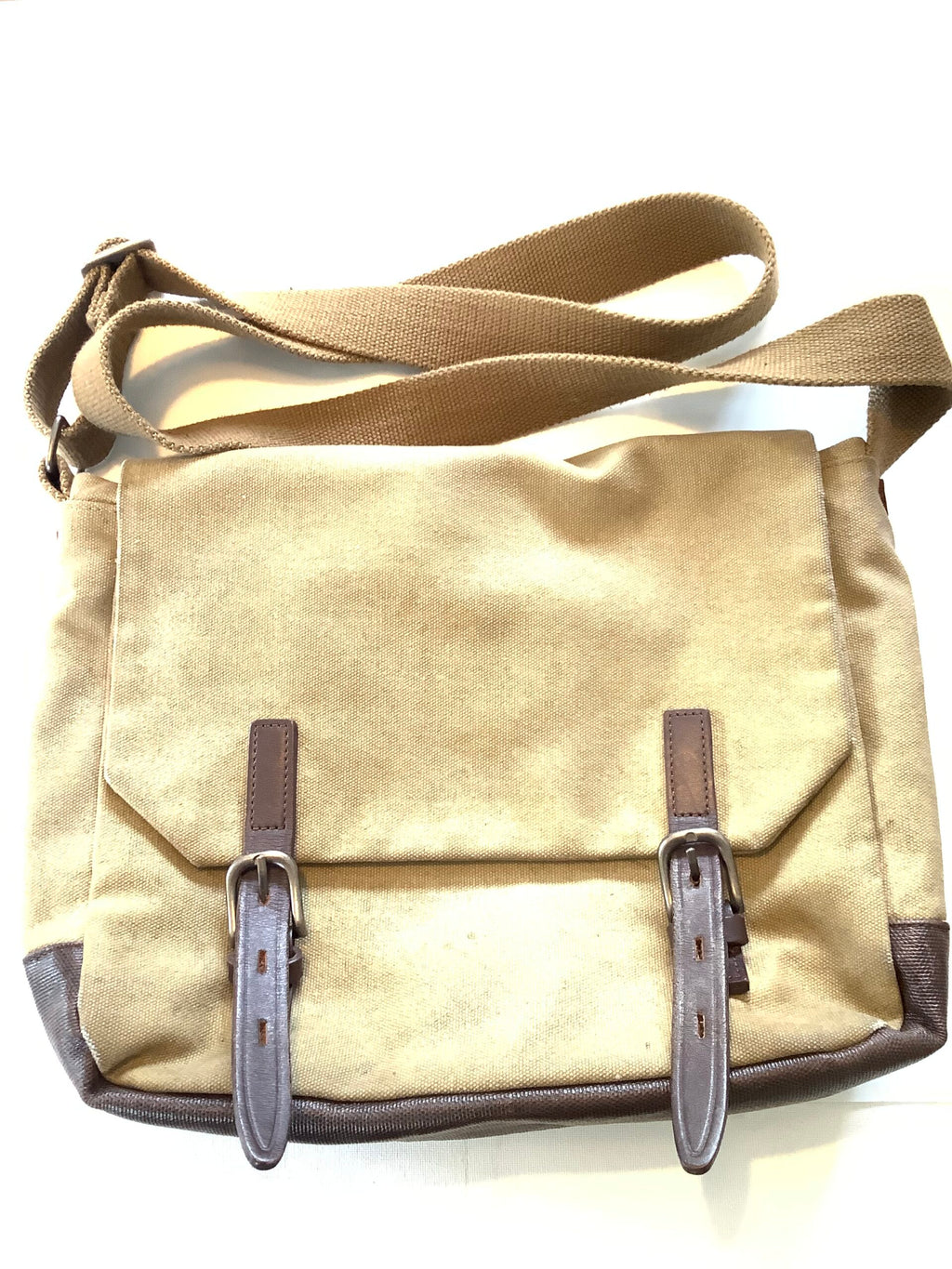 Good Quality Ally Capellino Canvas Leather Gents Shoulder Bag