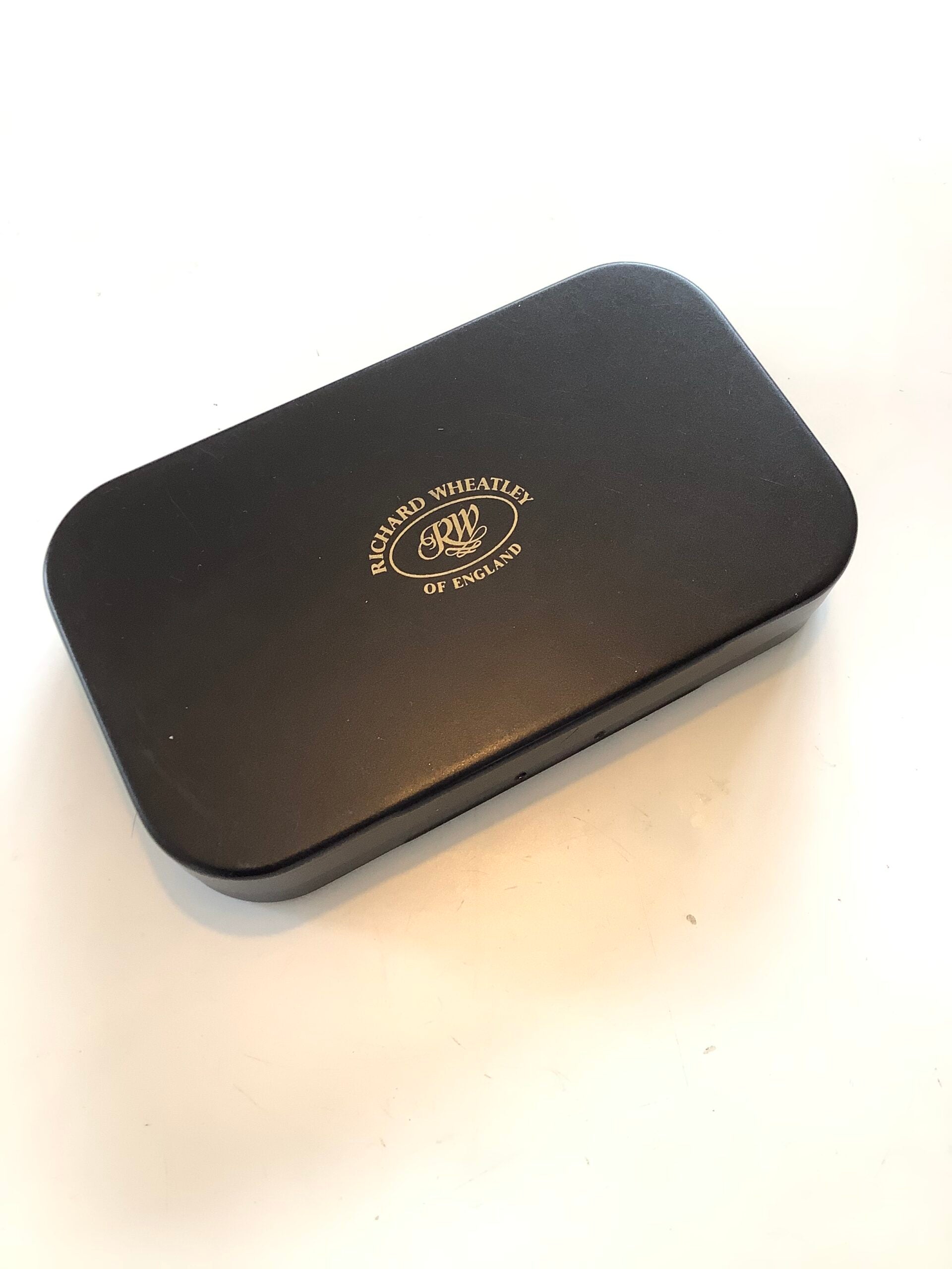 Richard Wheatley Alloy Tube fly Box with Tube Flies