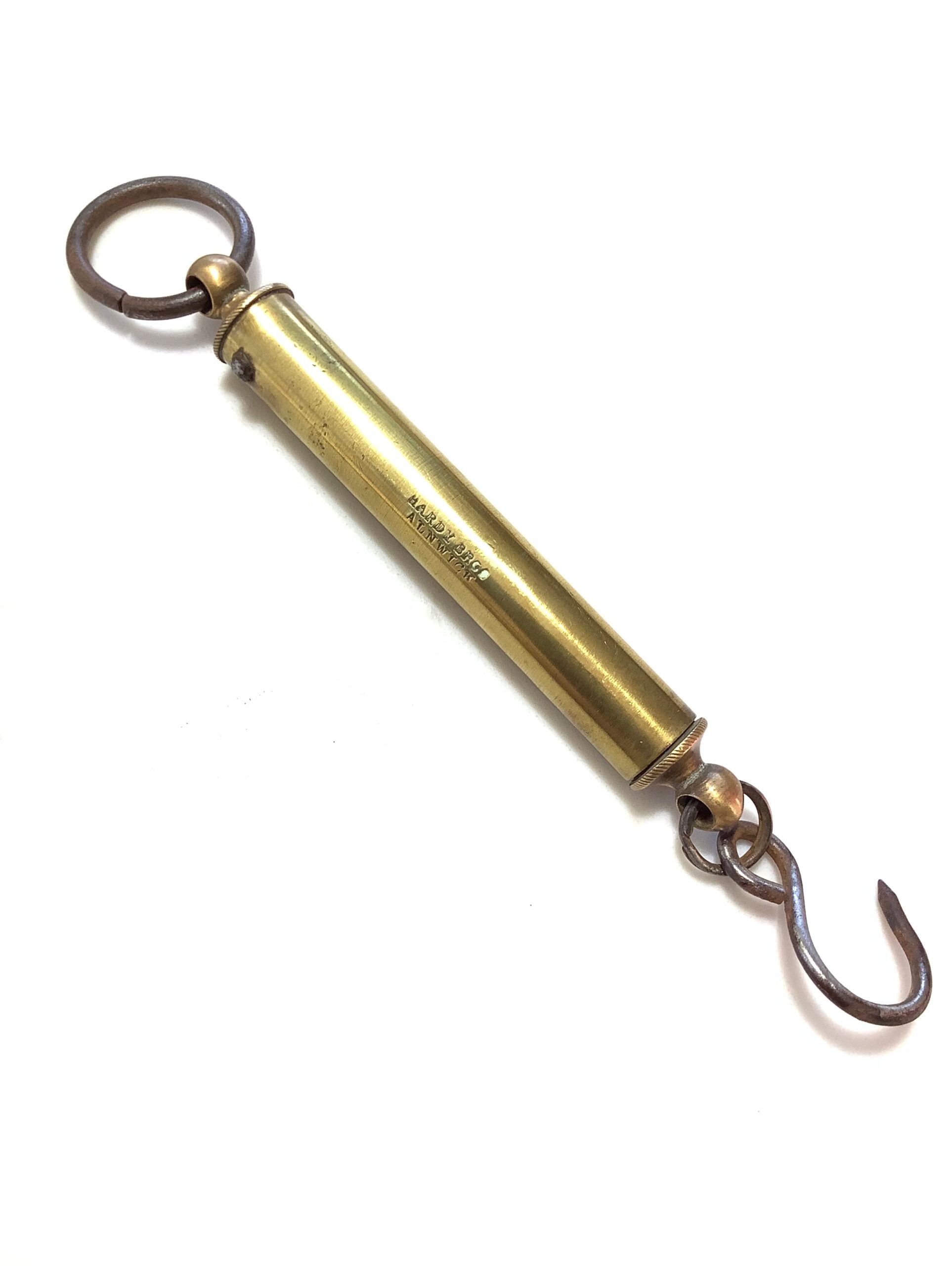Antique HARDY BROS Trout Fishermans Brass Balance