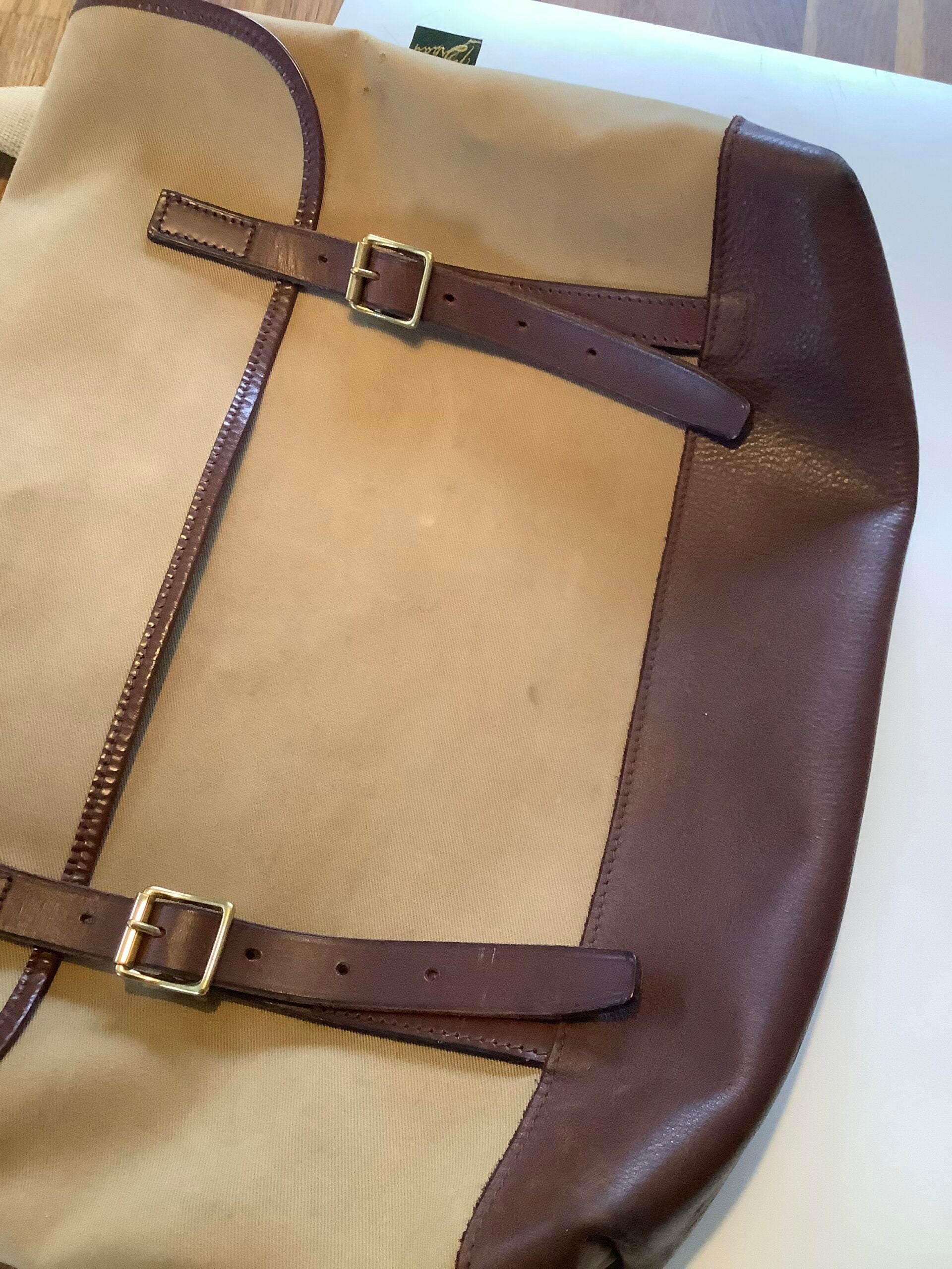 Brady leather Canvas Sportsman’s Bag