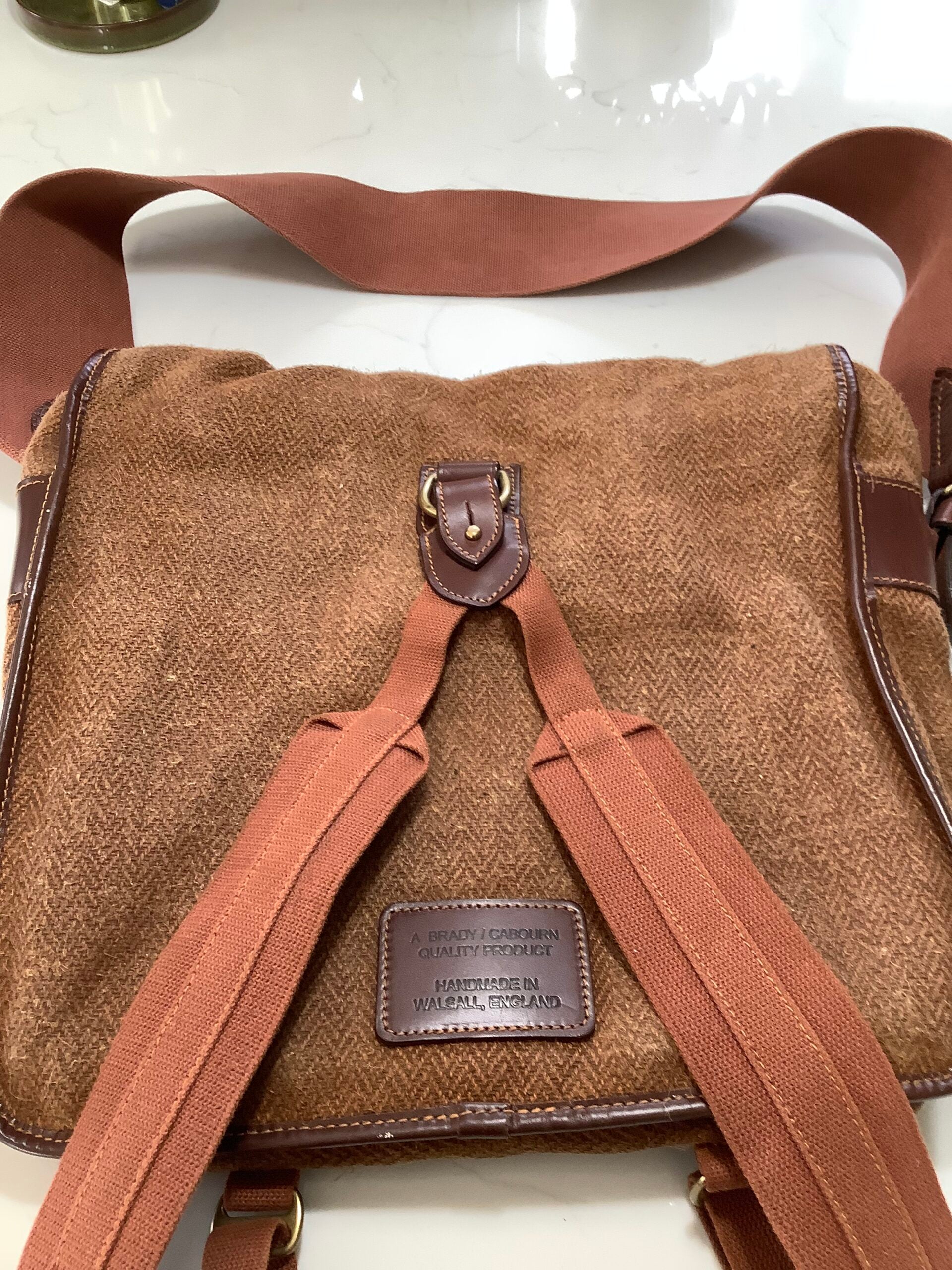 Scarce BRADY Nigel Cabourn Fishermans Bag Hold all with Shoulder Straps
