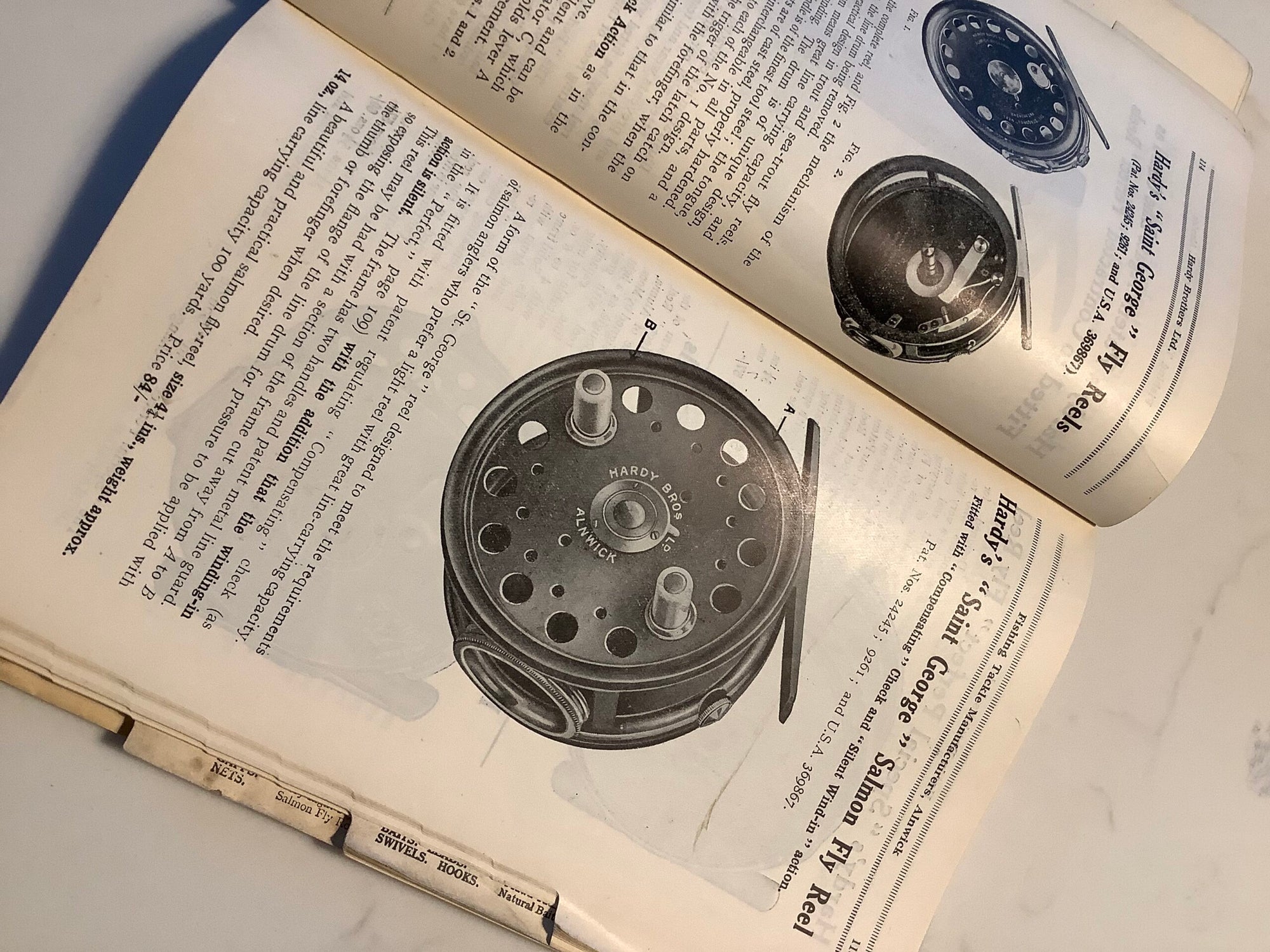 Antique 1924 HARDY BROS ANGLERS GUIDE
