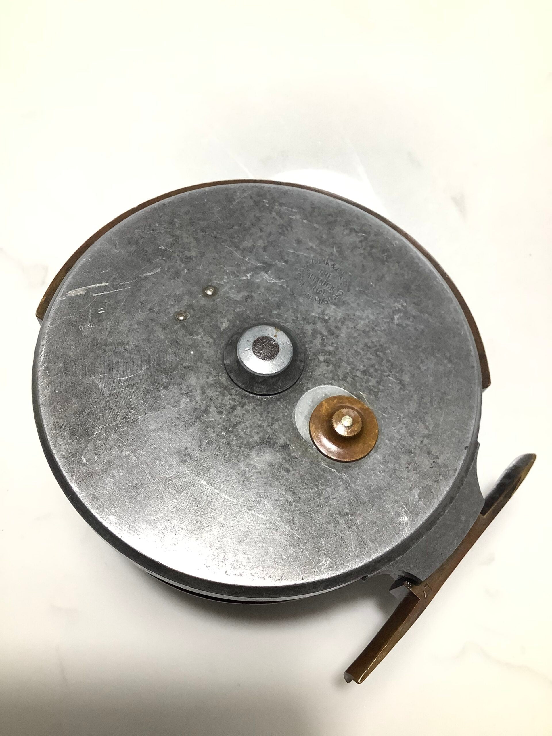 Antique ALLCOCK Co Unventilated Aerial 4 1/2” Centrepin circa 1912-1925