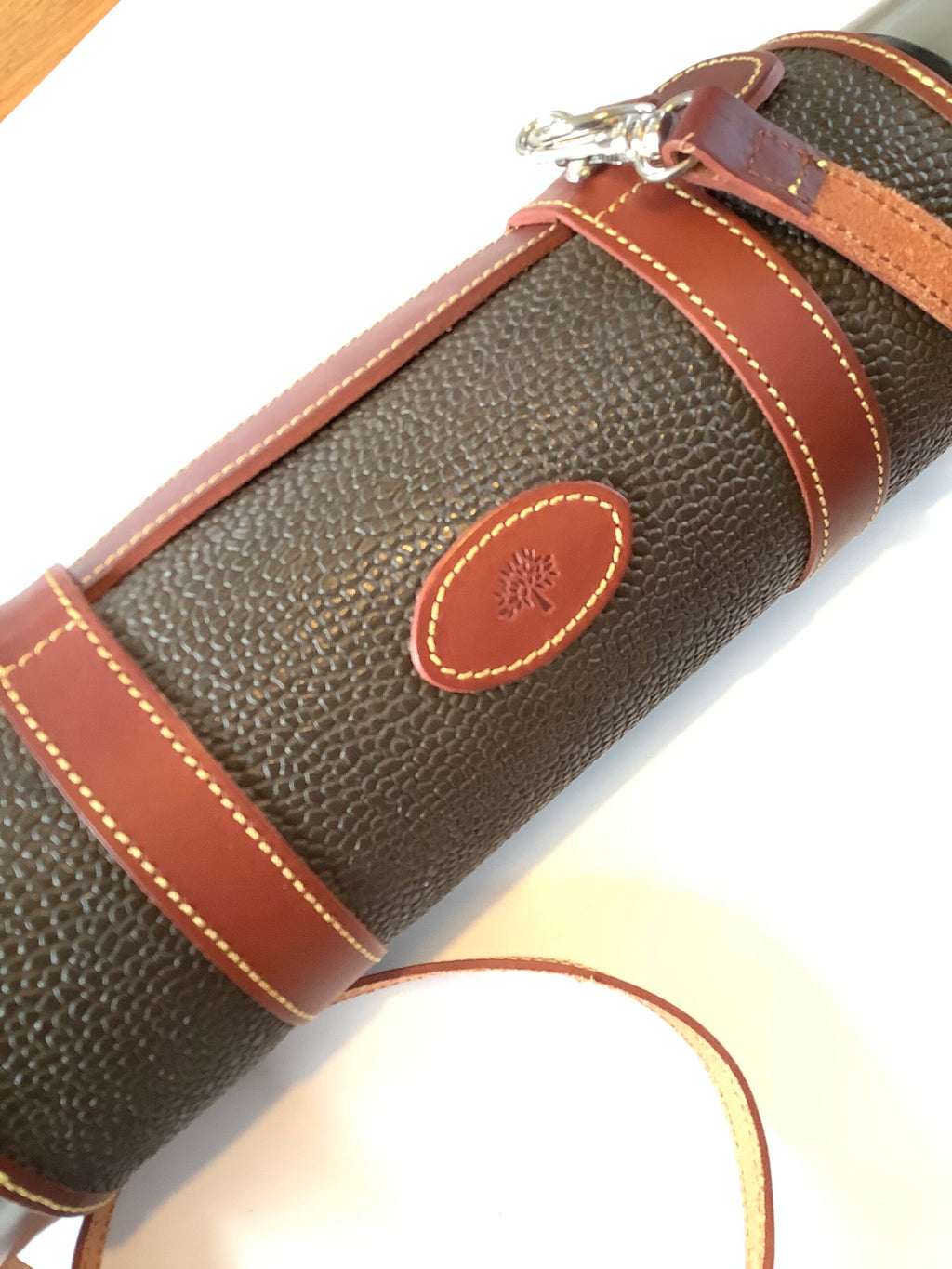 Mulberry of England Scotch Grain Flask Carrier