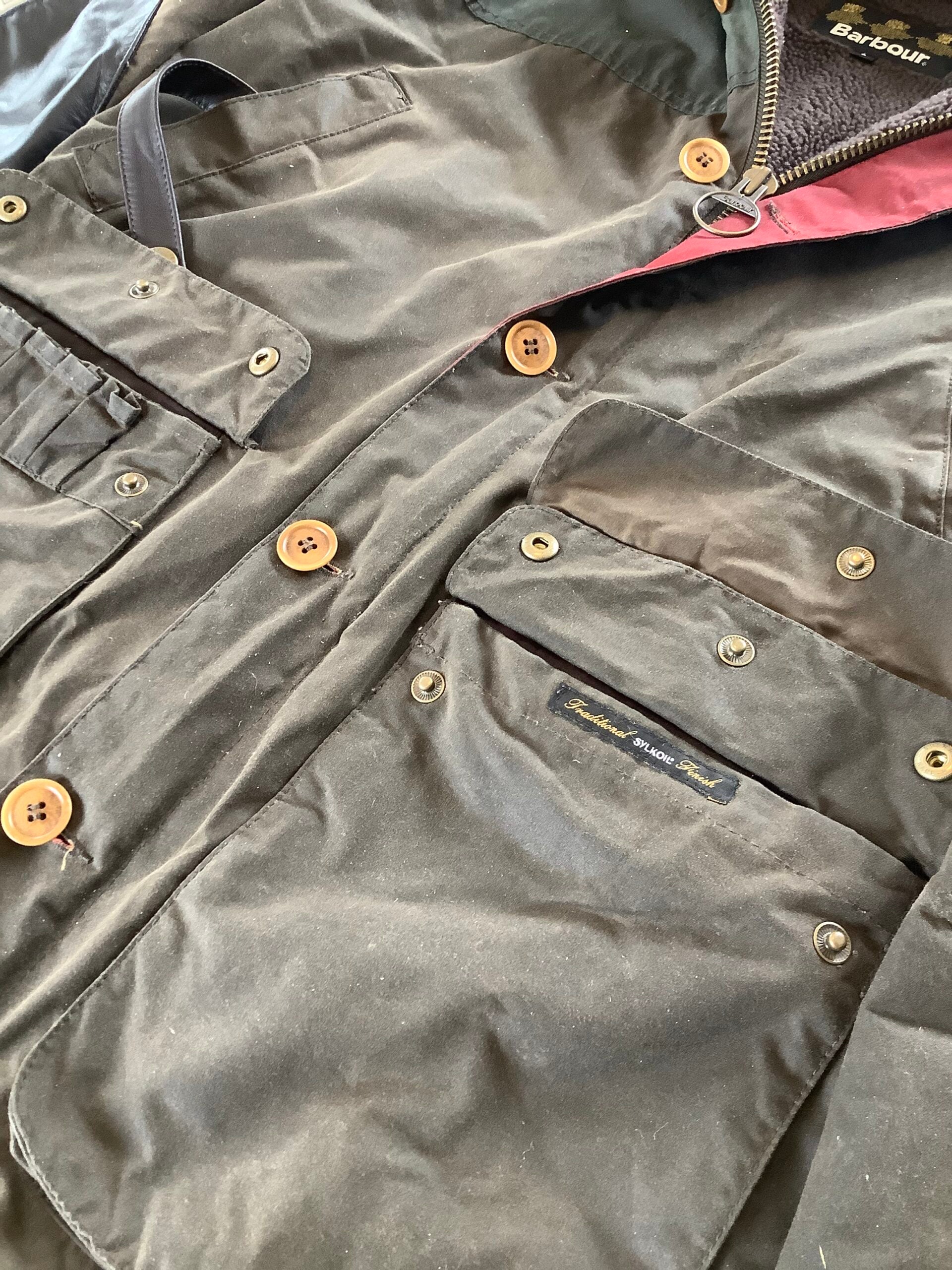 Rare Barbour “Game Parka” size Large