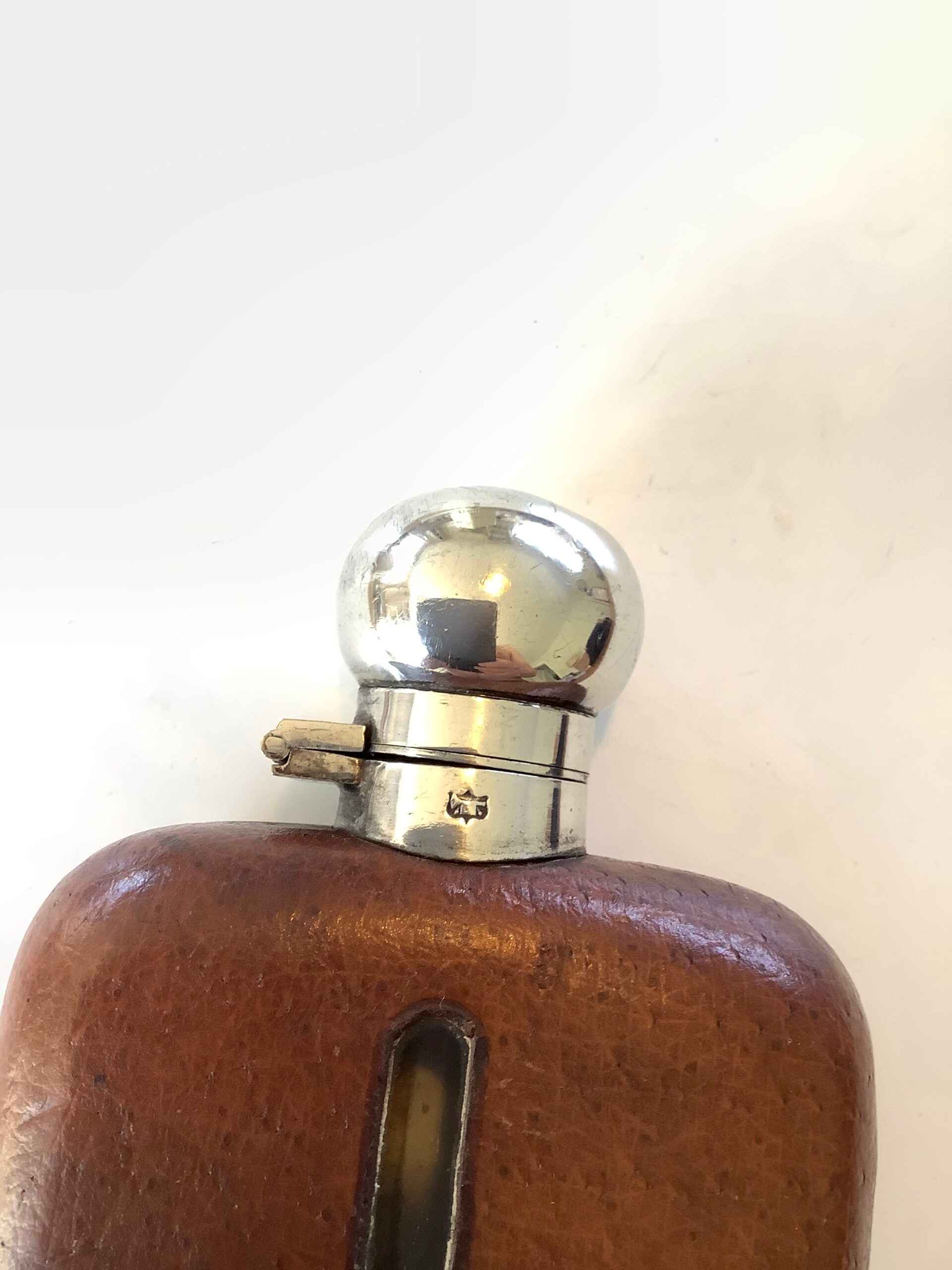 Antique James Dixon Hip Flask