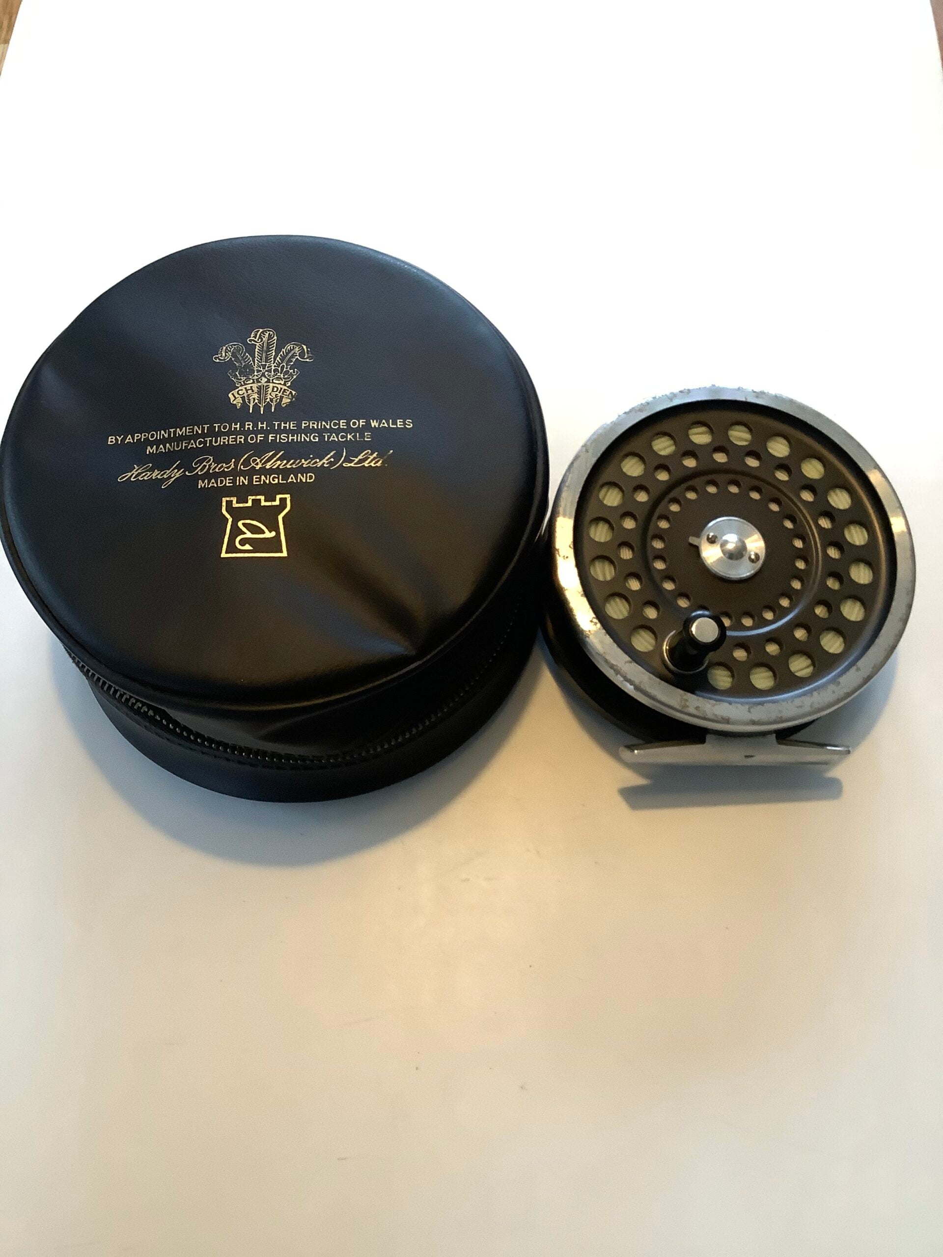 Mr R.V Righyni own Hardy Bros Marquis Salmon Fly Reel