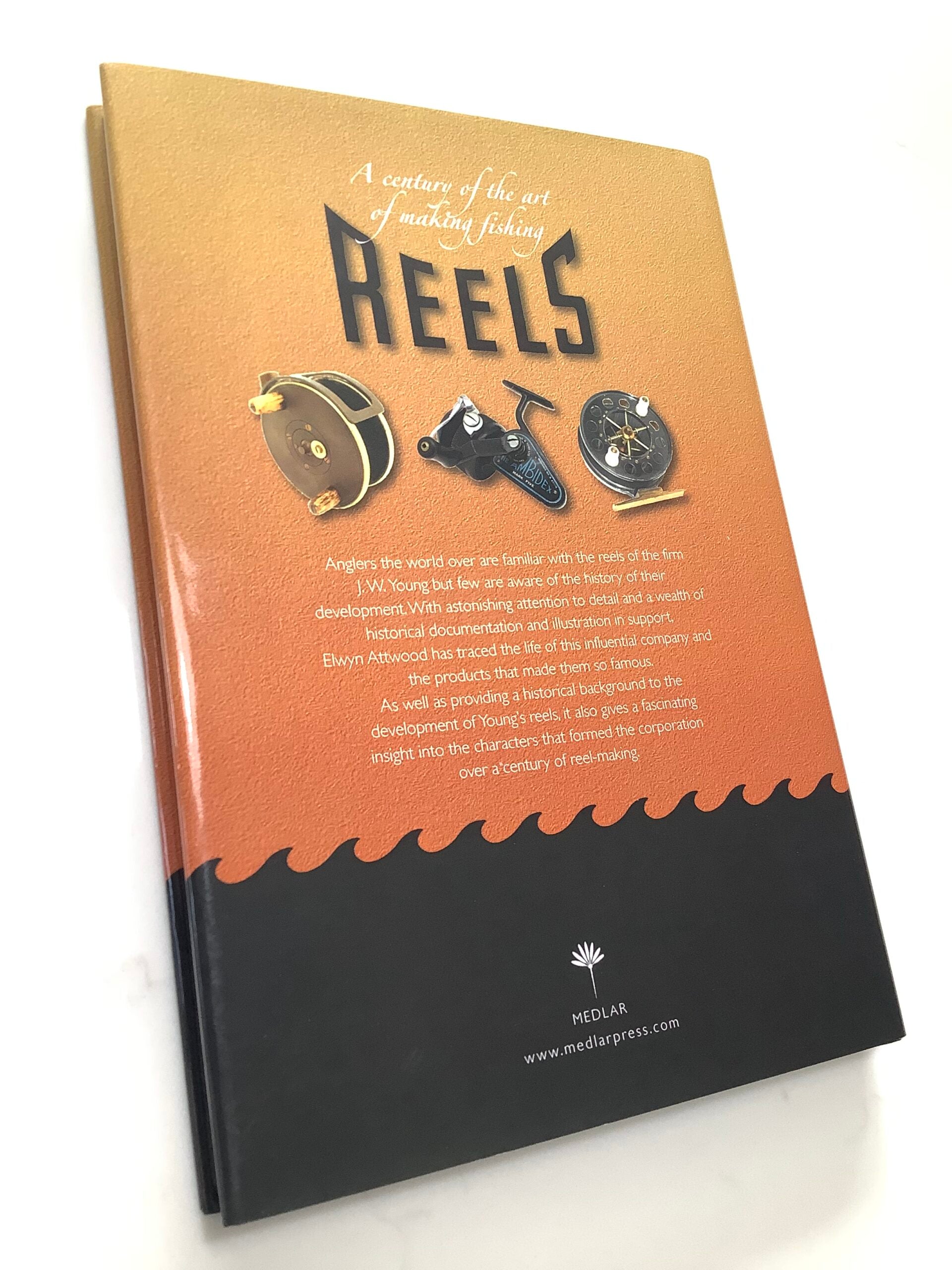 J.W.YOUNG “ A Century of the art of making fishing REELS” First Edition Hardback Signed by Author James Young