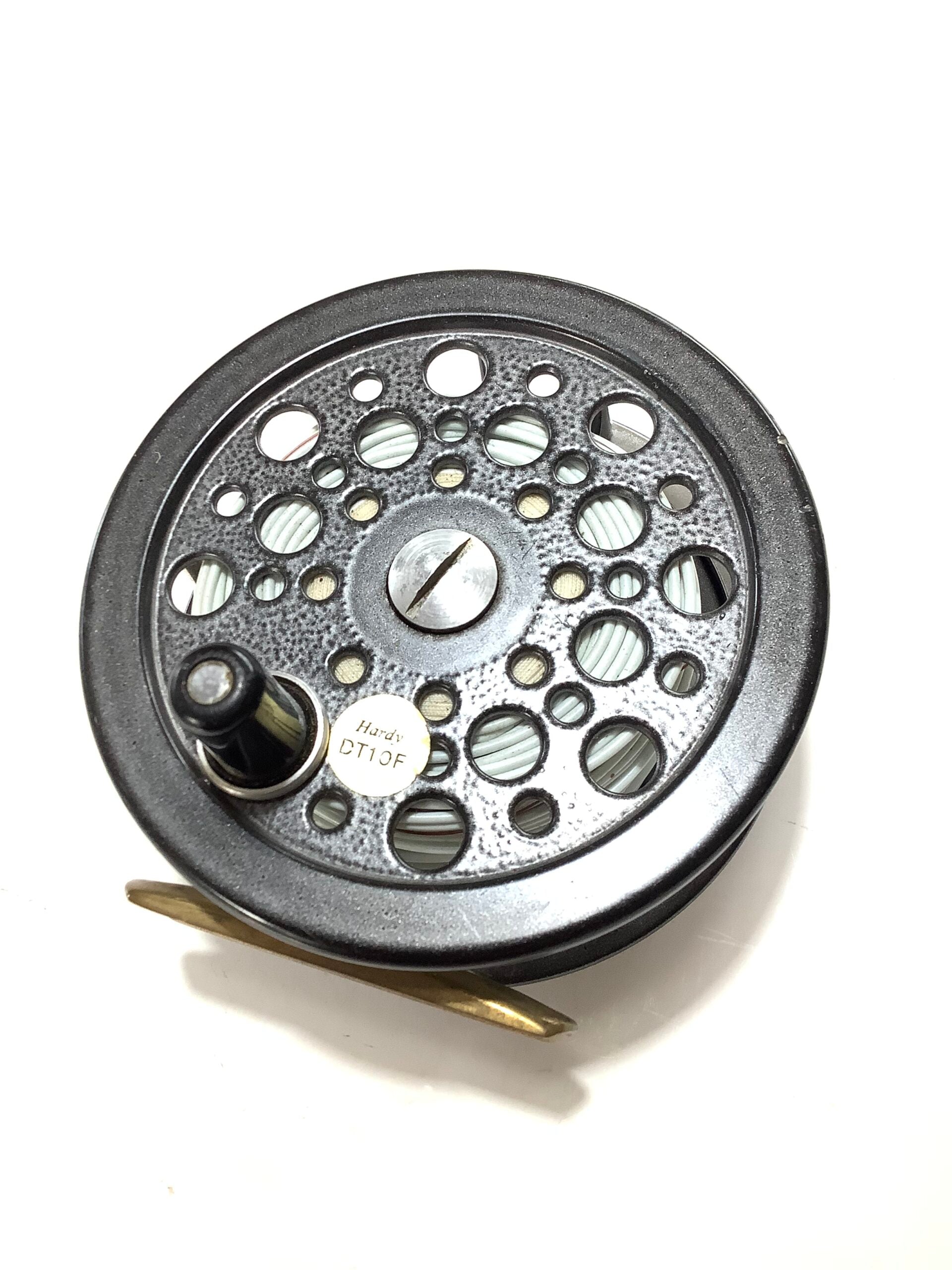 J. W.Youngs Made SUPER CONDEX SALMON FLY REEL WITH NEW HARDY BROS DT10F line