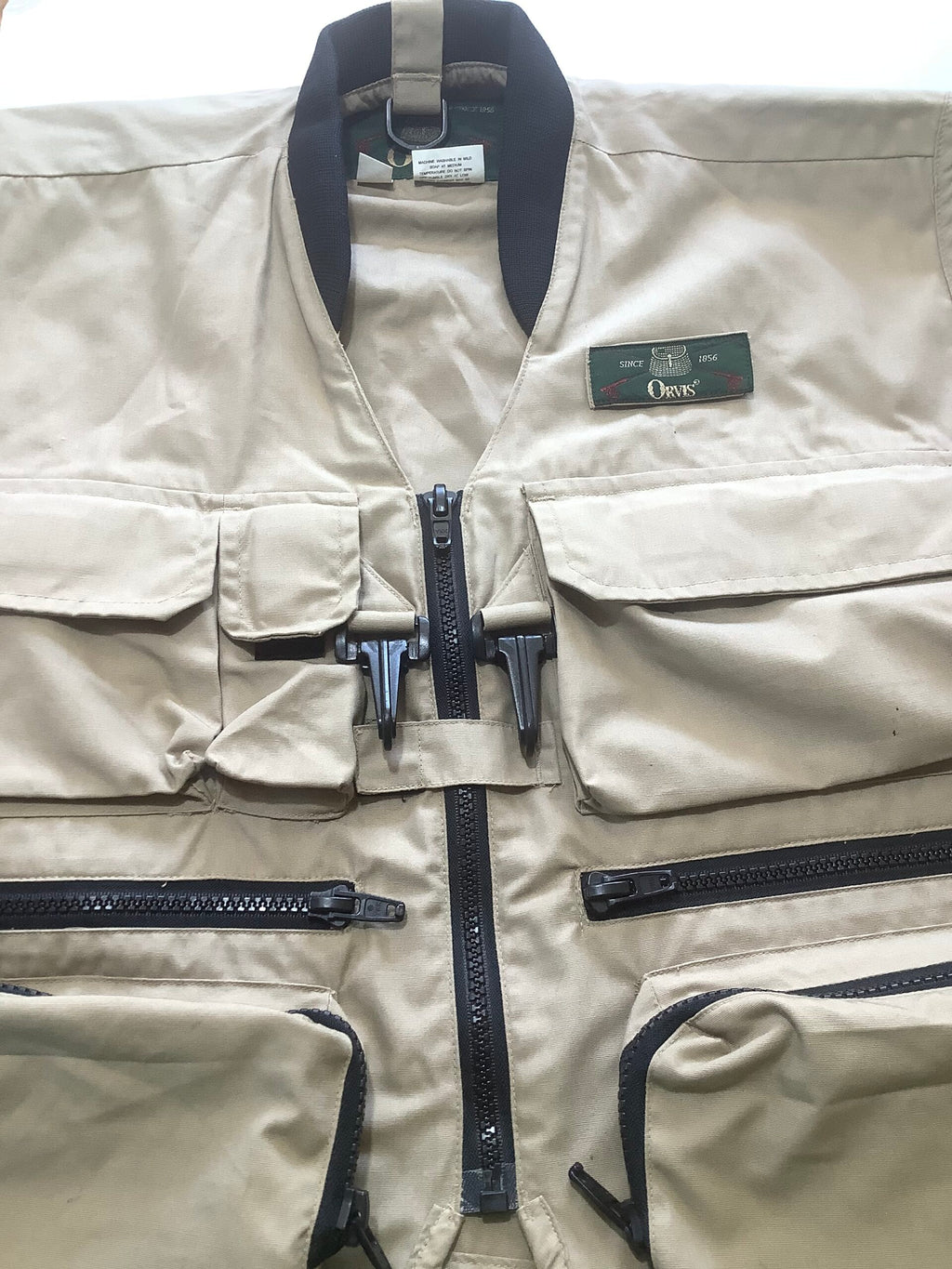 ORVIS FLY FISHERS WAISTCOAT AS NEW