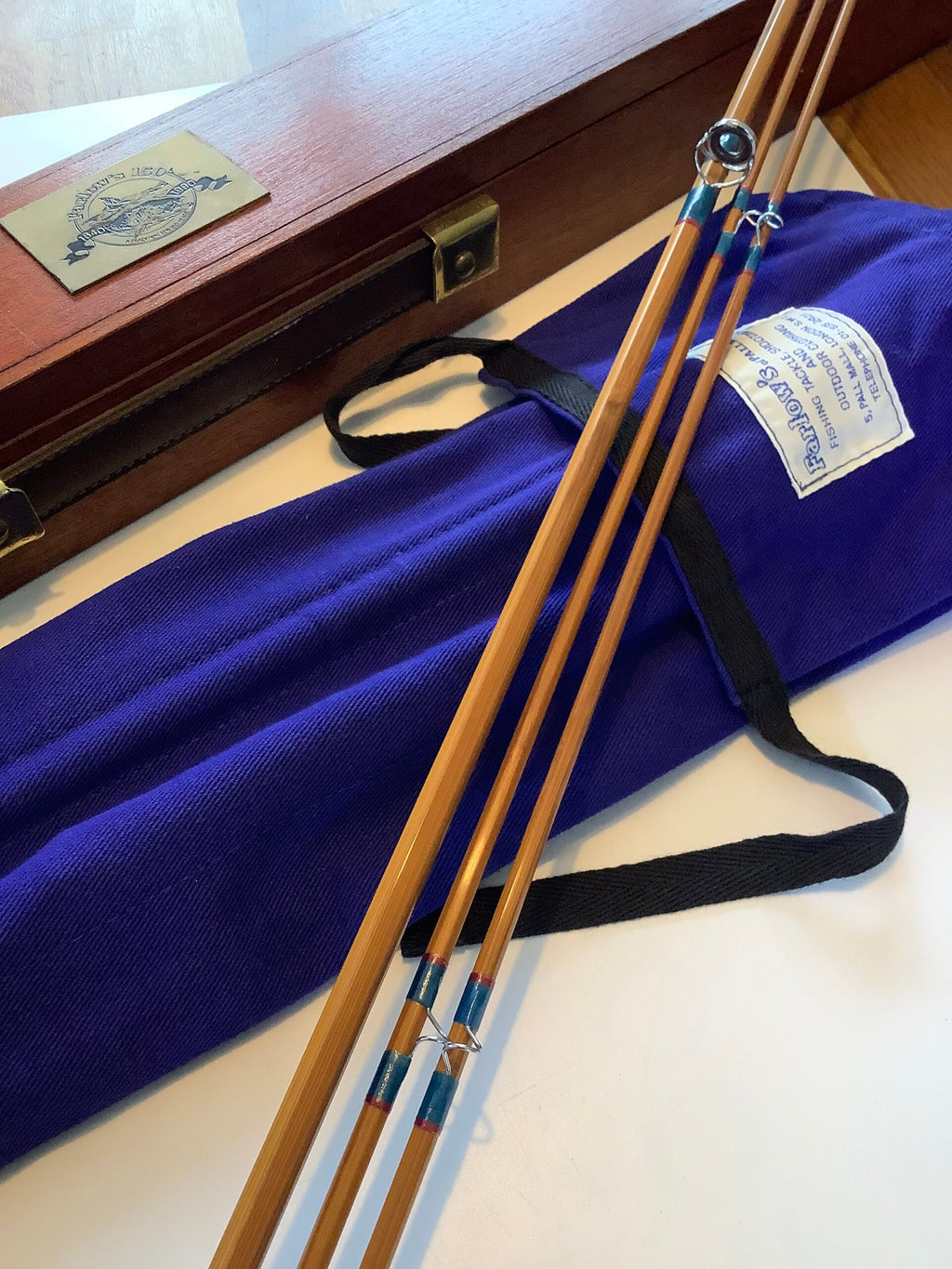 Farlows of Pall Mall London Anniversary ltd edition in as new condition, 7ft 10”
