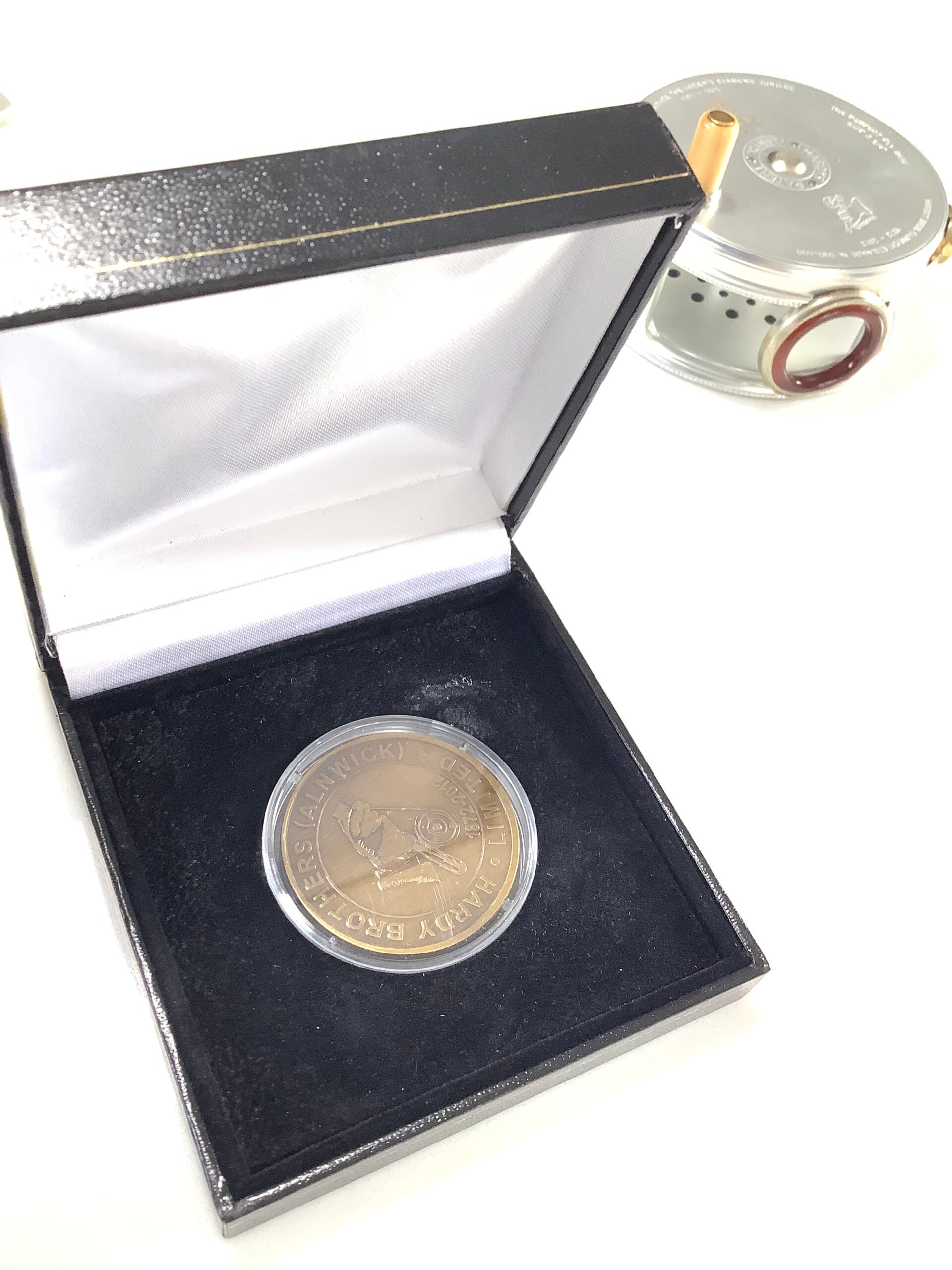 New unused Hardy Bros Limited Edition Commemorative Diamond Jubilee 1912 Perfect Fly Reel